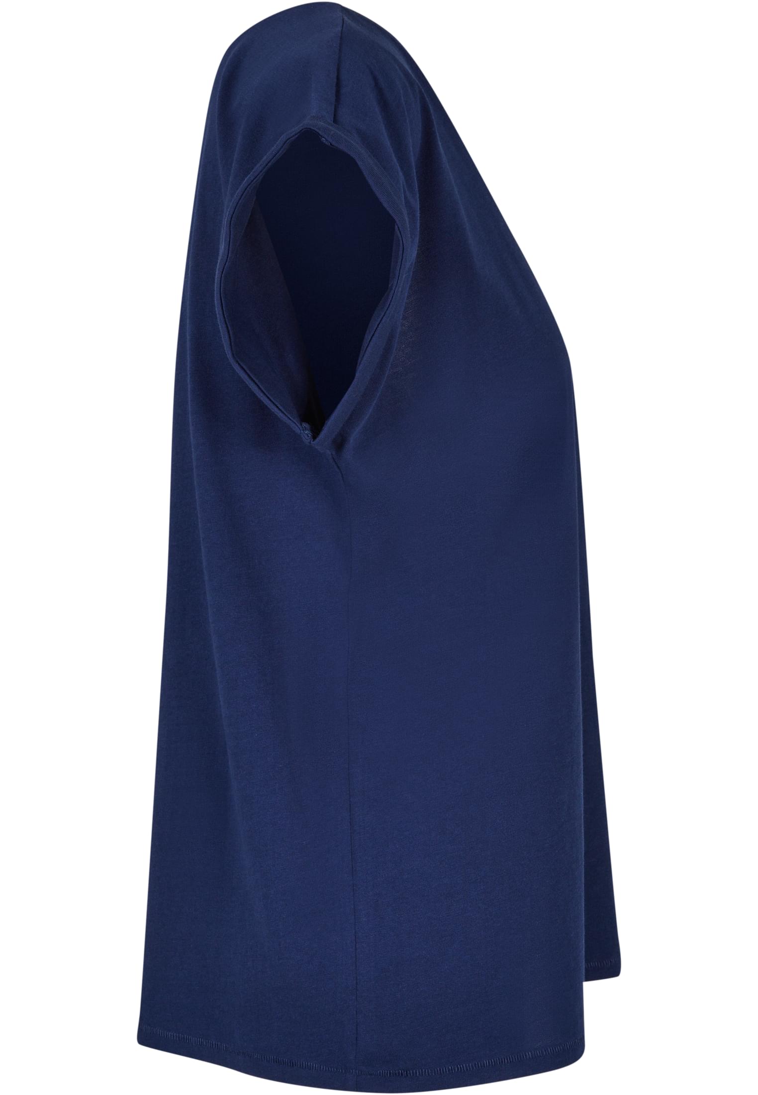 Ladies Extended Shoulder Tee lightnavy | lightnavy