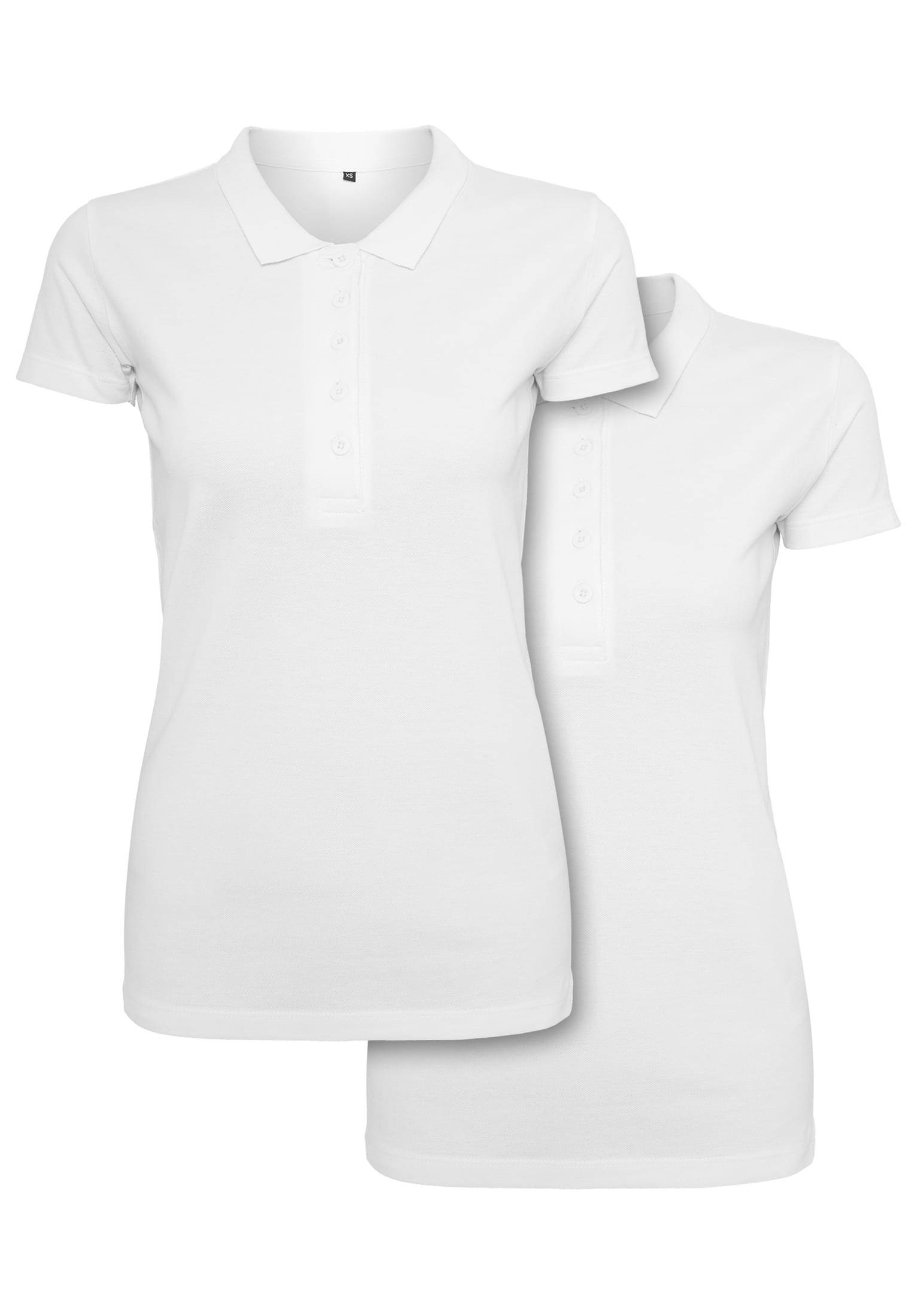 Ladies Polo 2-Pack white | white