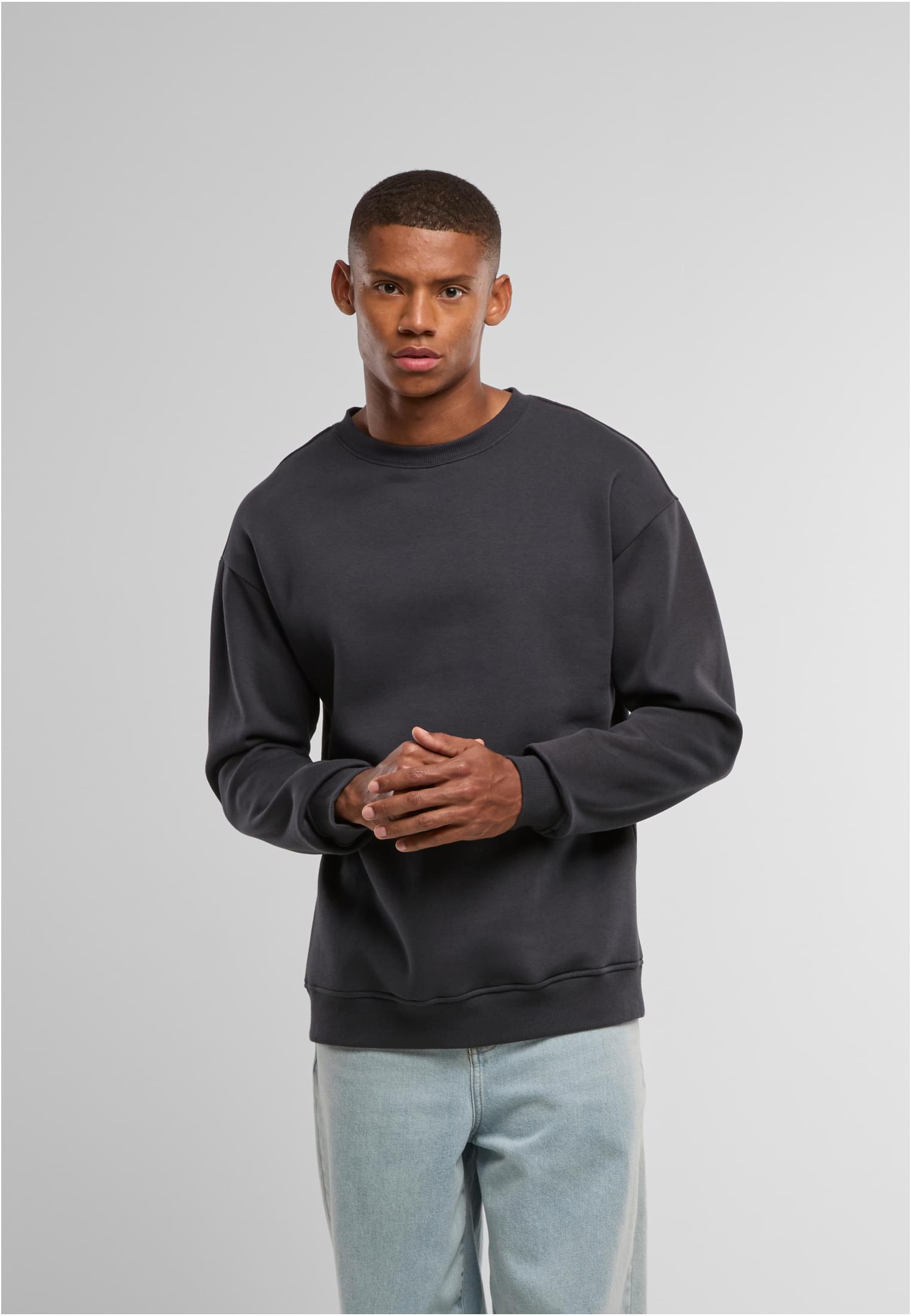 Ladies Light Crewneck black | black
