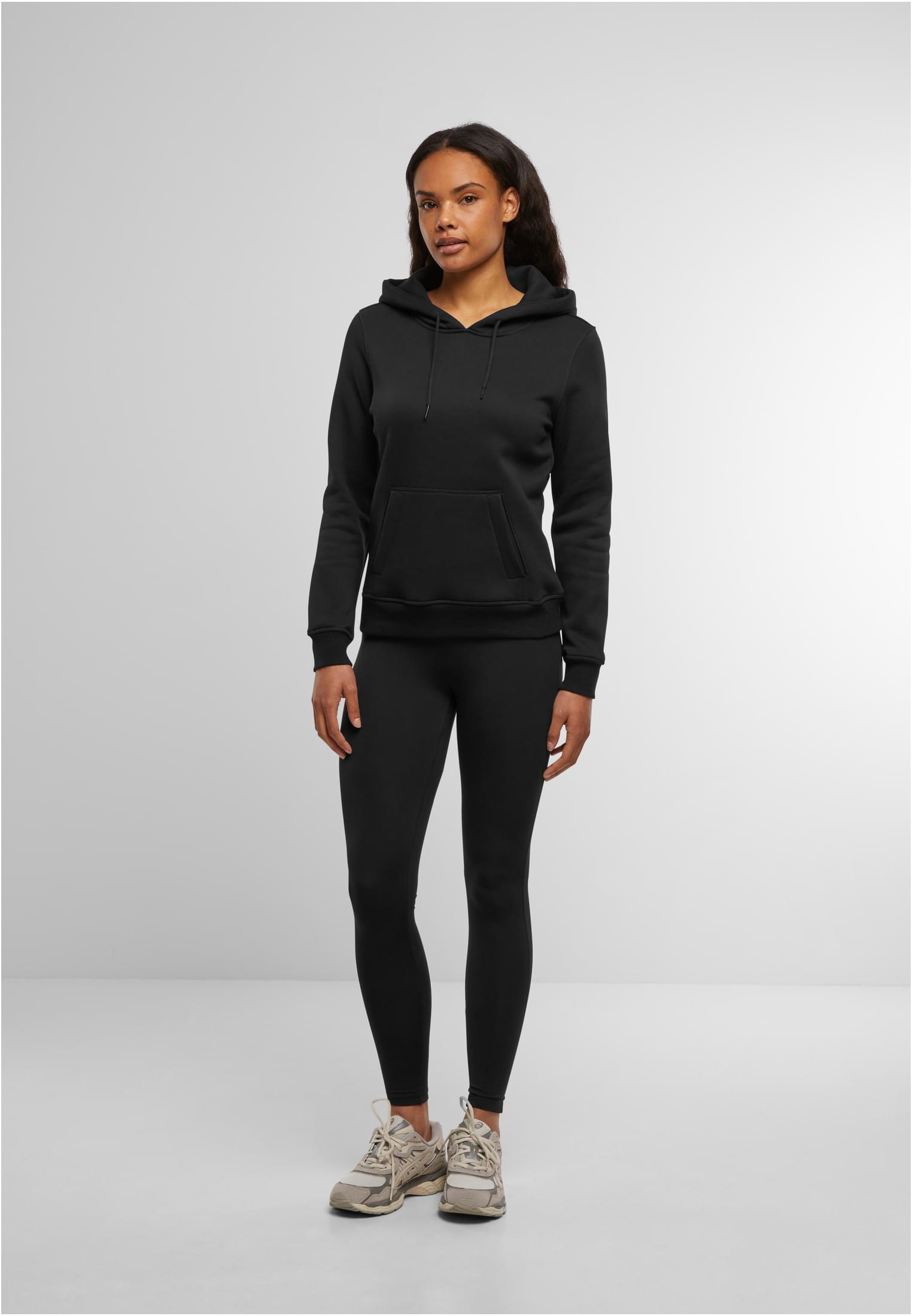 Ladies Heavy Hoody black | black