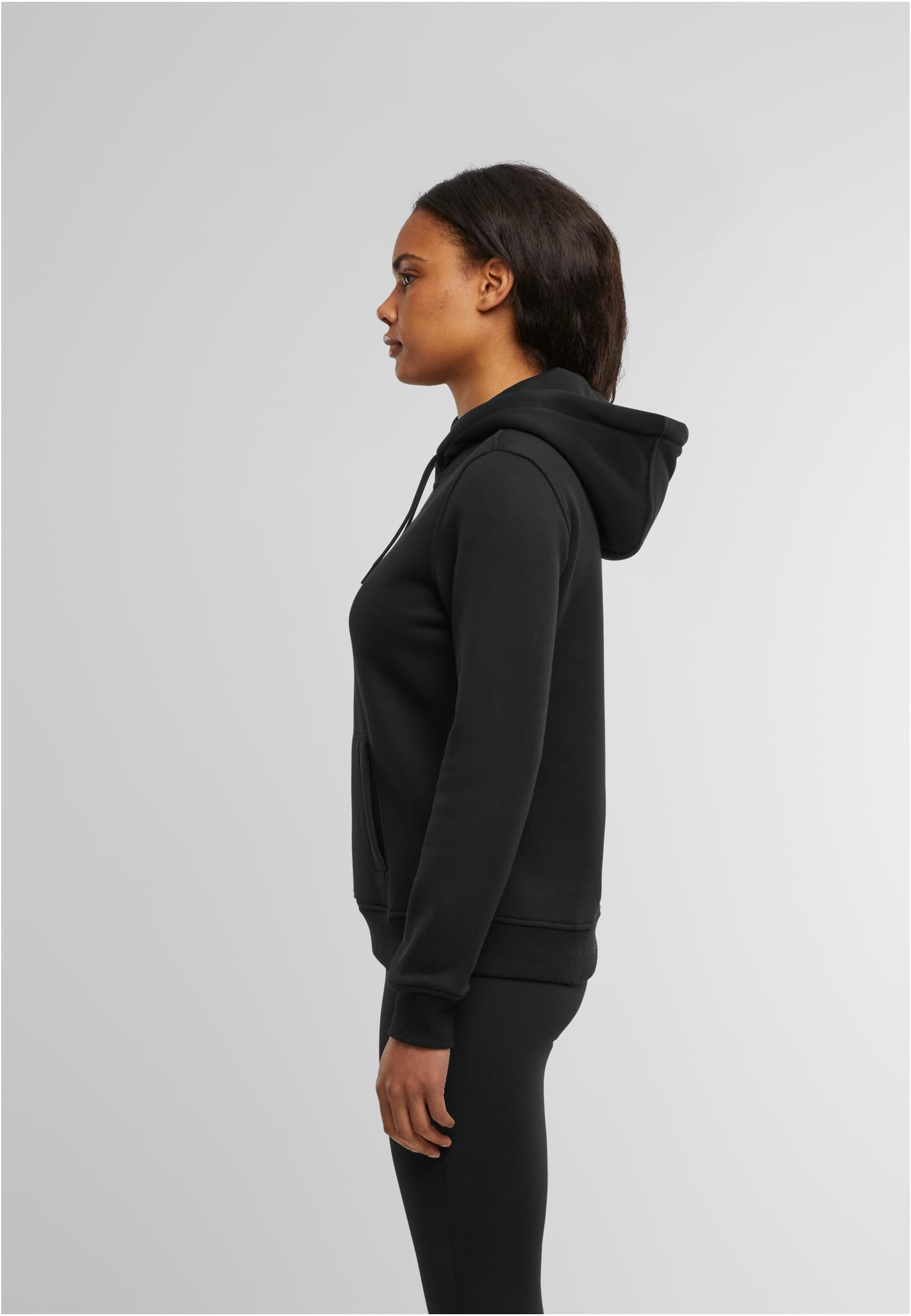 Ladies Heavy Hoody black | black