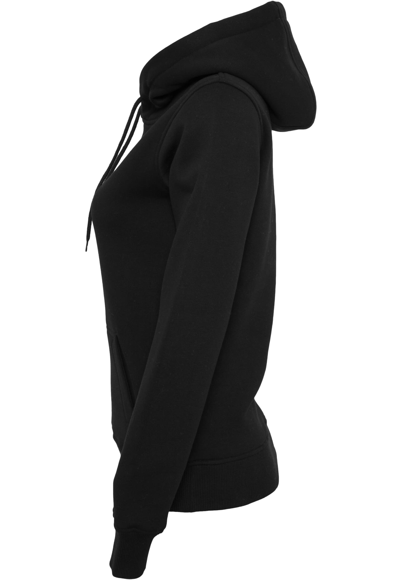 Ladies Heavy Hoody black | black