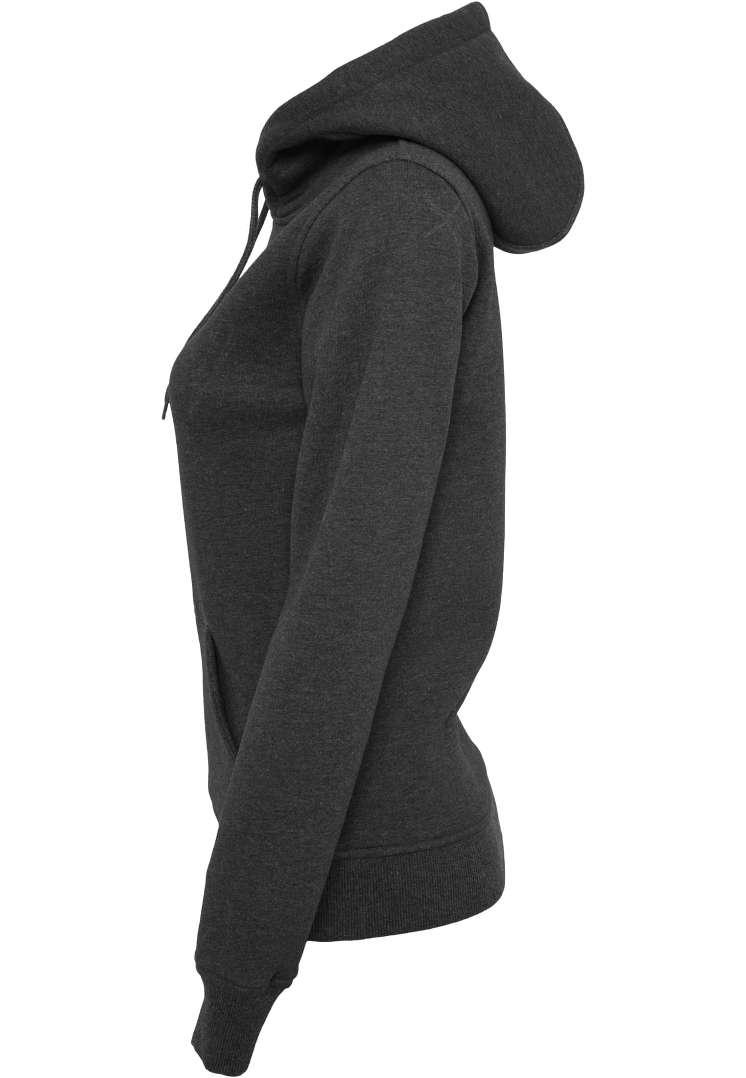 Ladies Heavy Hoody charcoal | charcoal