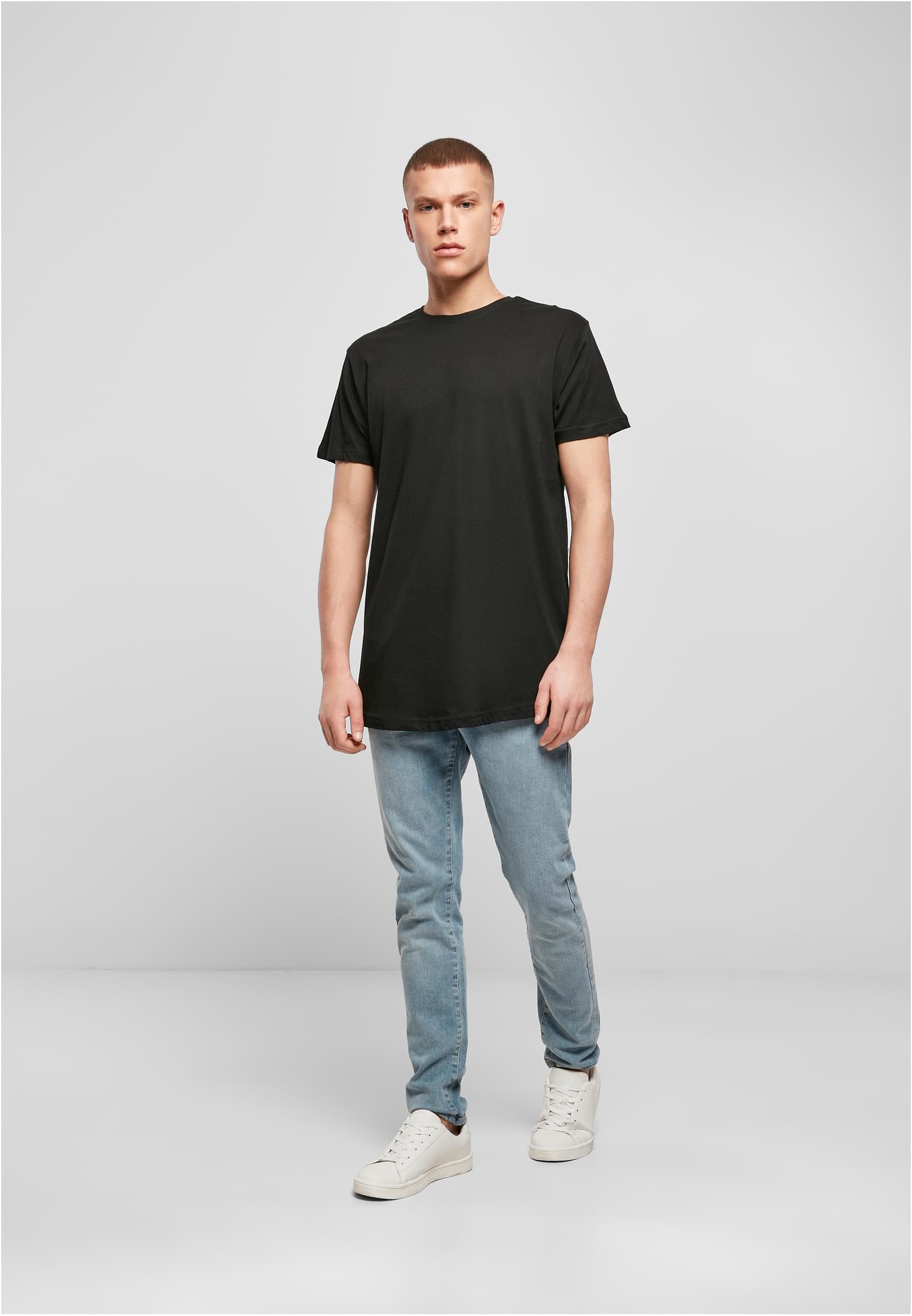 Shaped Long Tee 3-Pack blk/blk/blk | blk/blk/blk