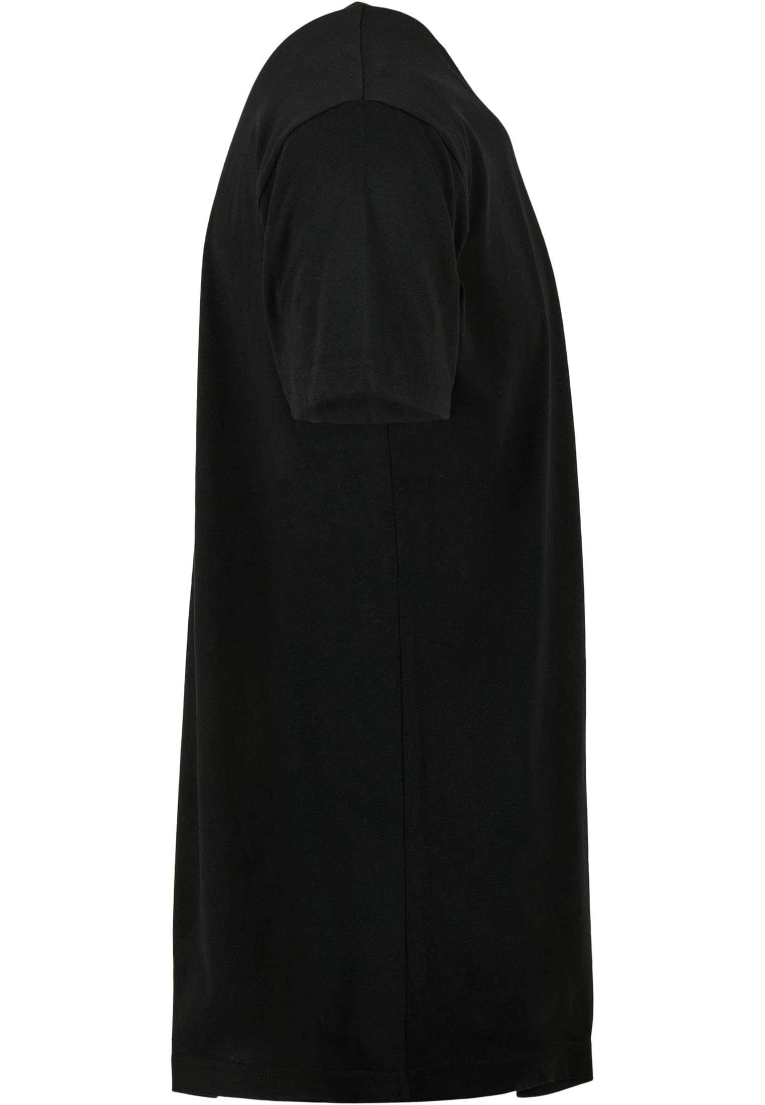 Shaped Long Tee black | black