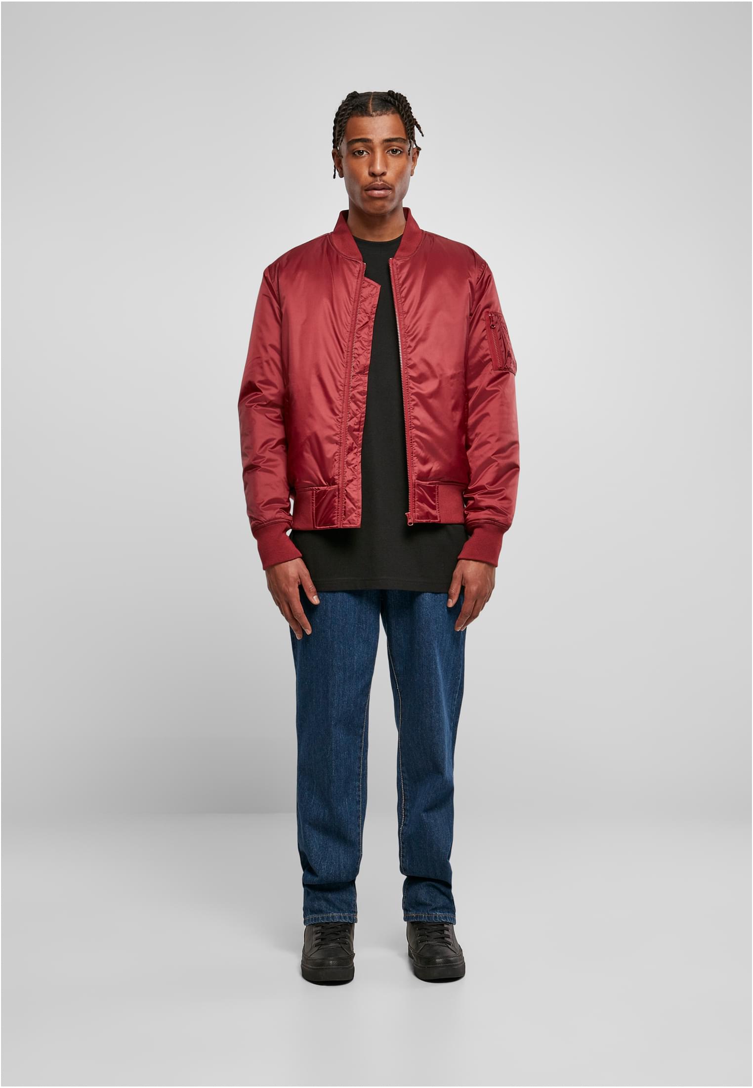 Bomber Jacket burgundy | burgundy
