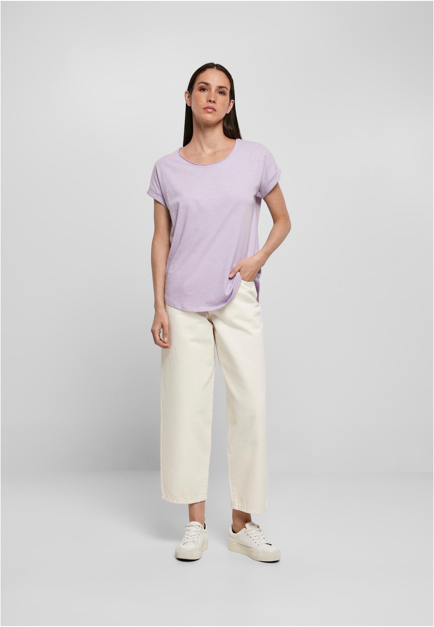 Ladies Long Slub Tee lilac | lilac