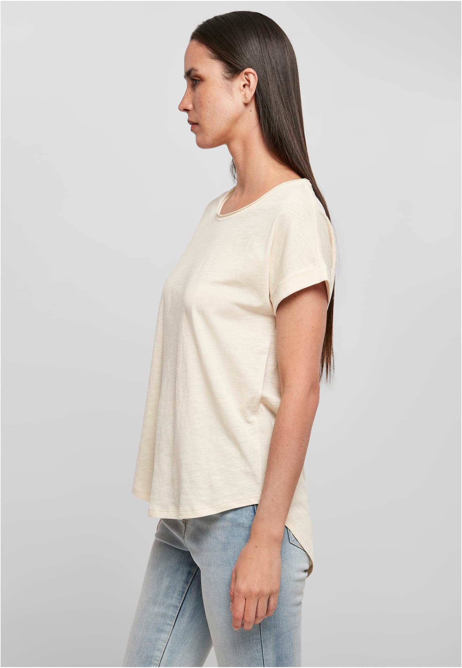 Ladies Long Slub Tee whitesand | whitesand
