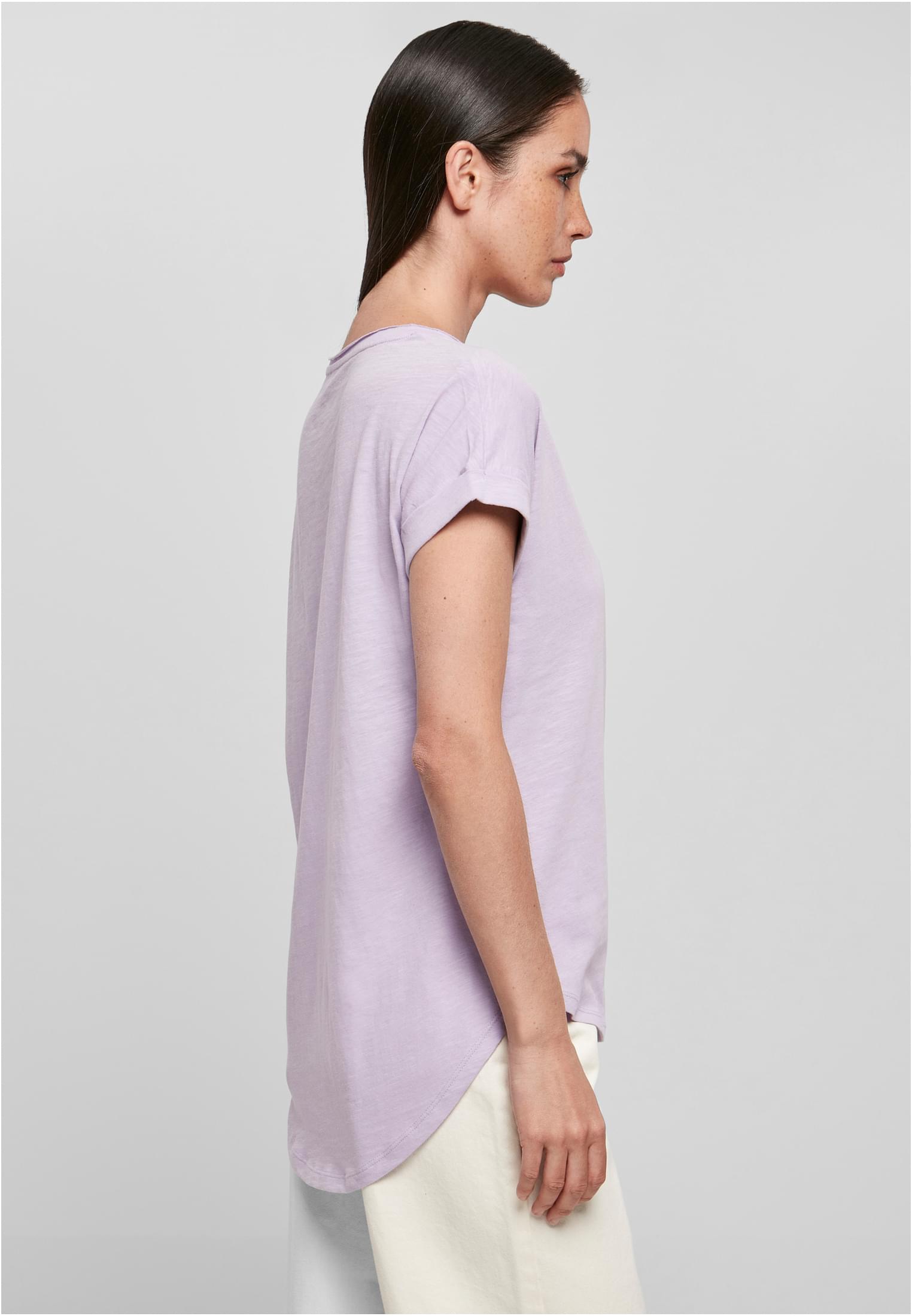 Ladies Long Slub Tee lilac | lilac