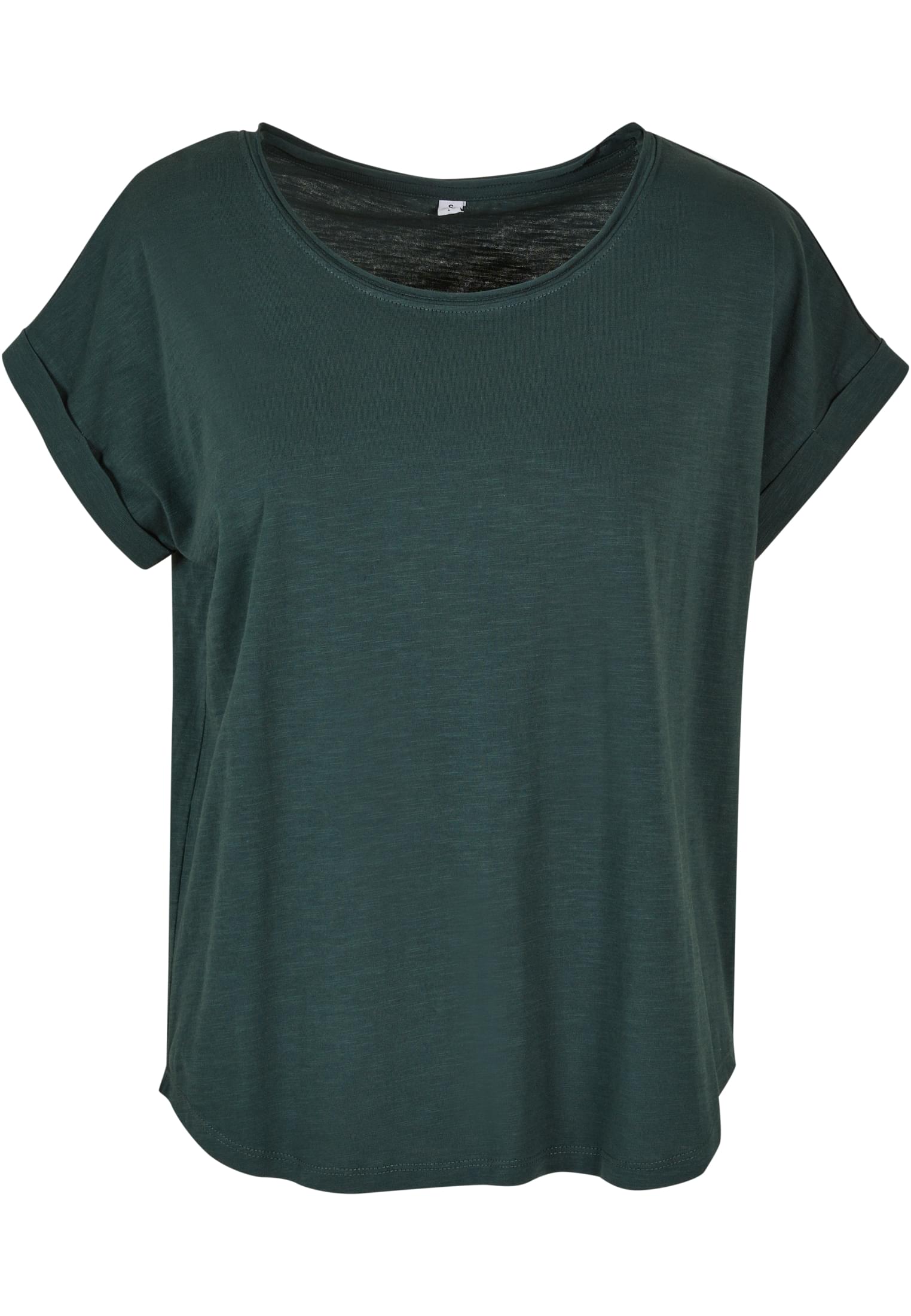 Ladies Long Slub Tee bottlegreen | bottlegreen