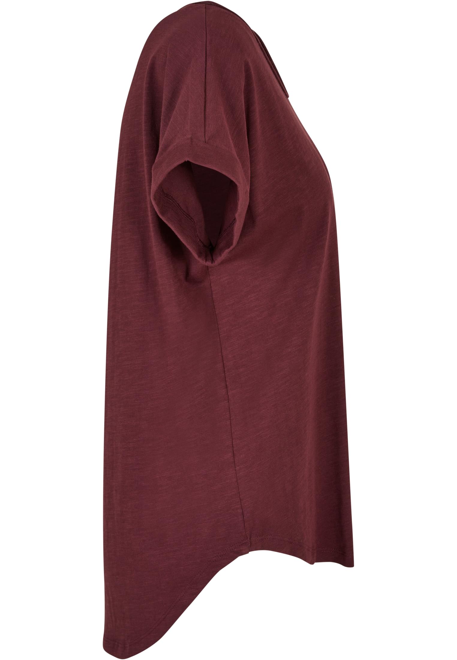 Ladies Long Slub Tee cherry | cherry