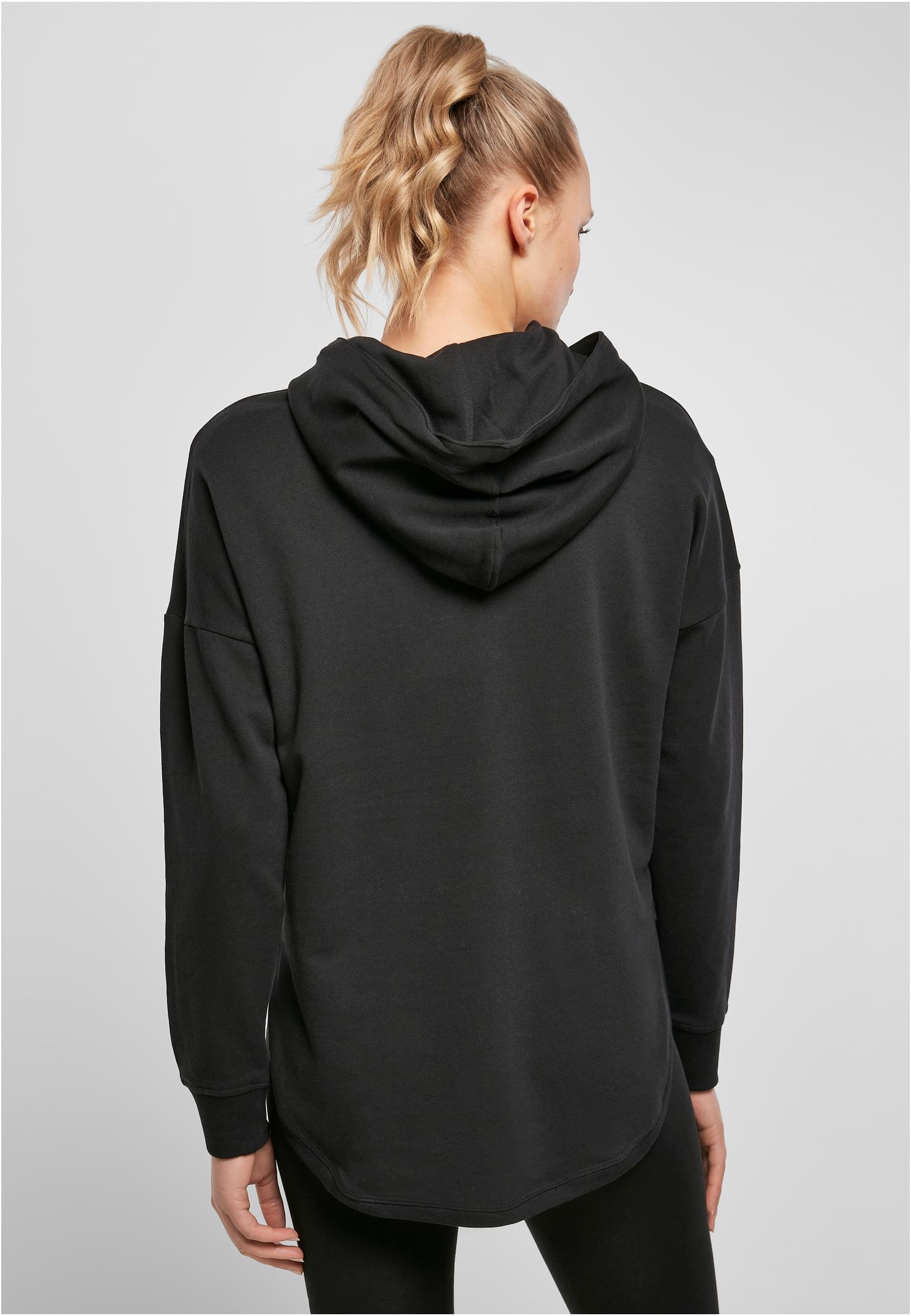 Ladies Oversized Hoody black | black