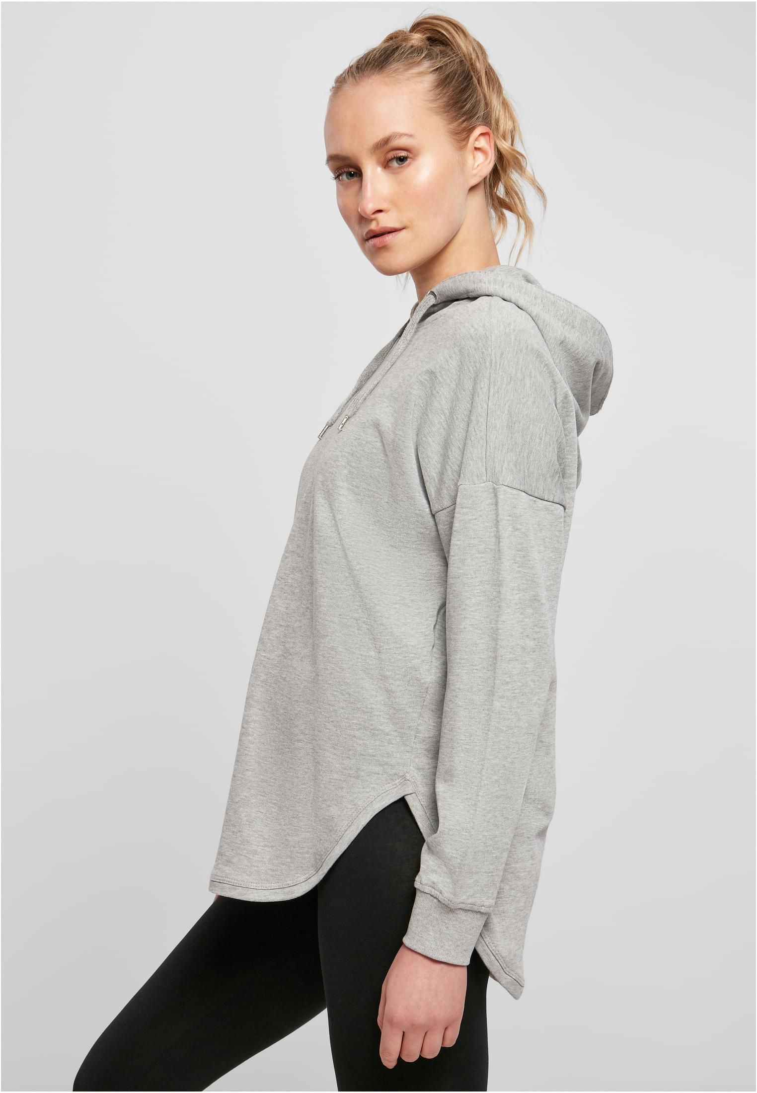 Ladies Oversized Hoody grey | grey