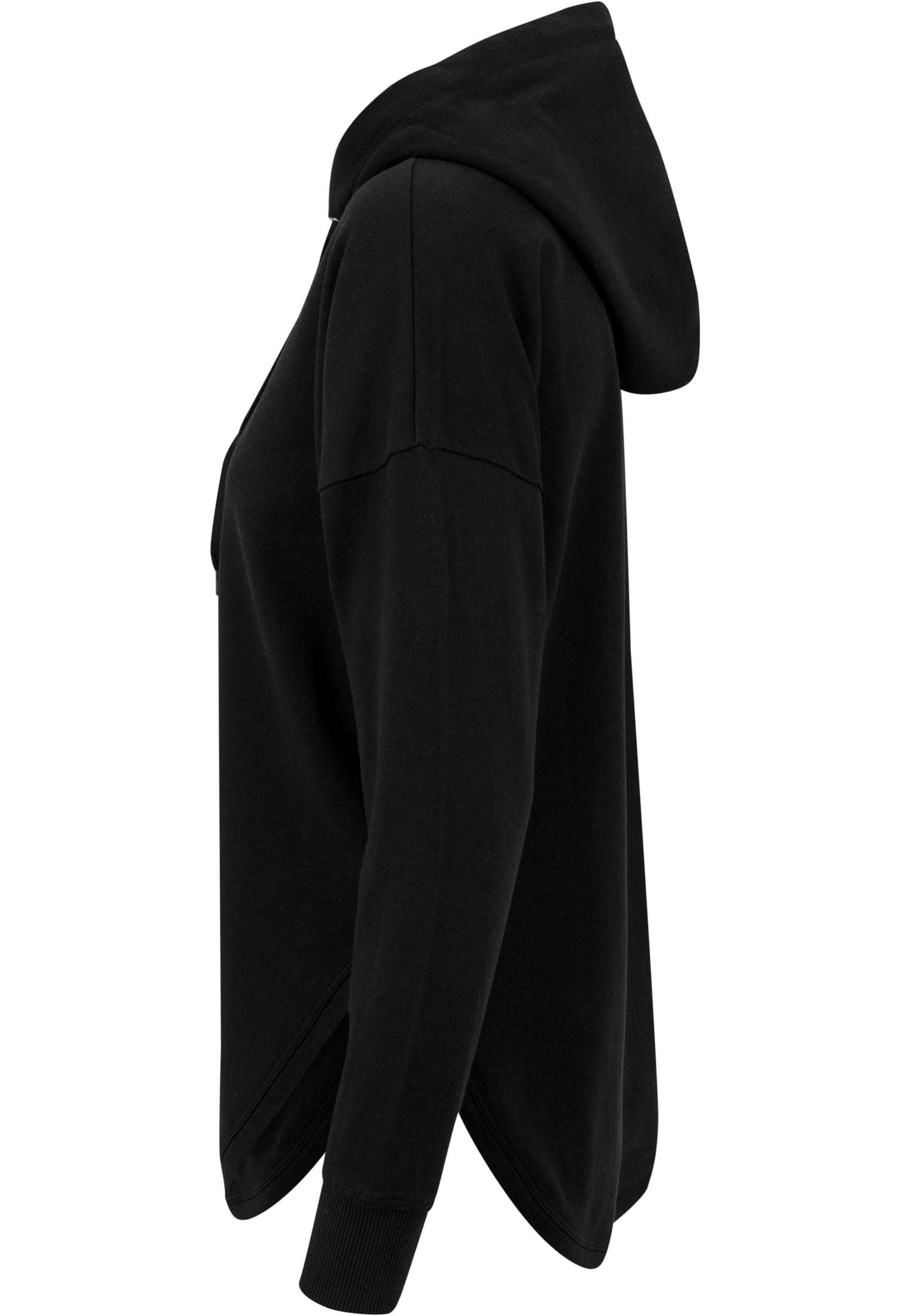 Ladies Oversized Hoody black | black