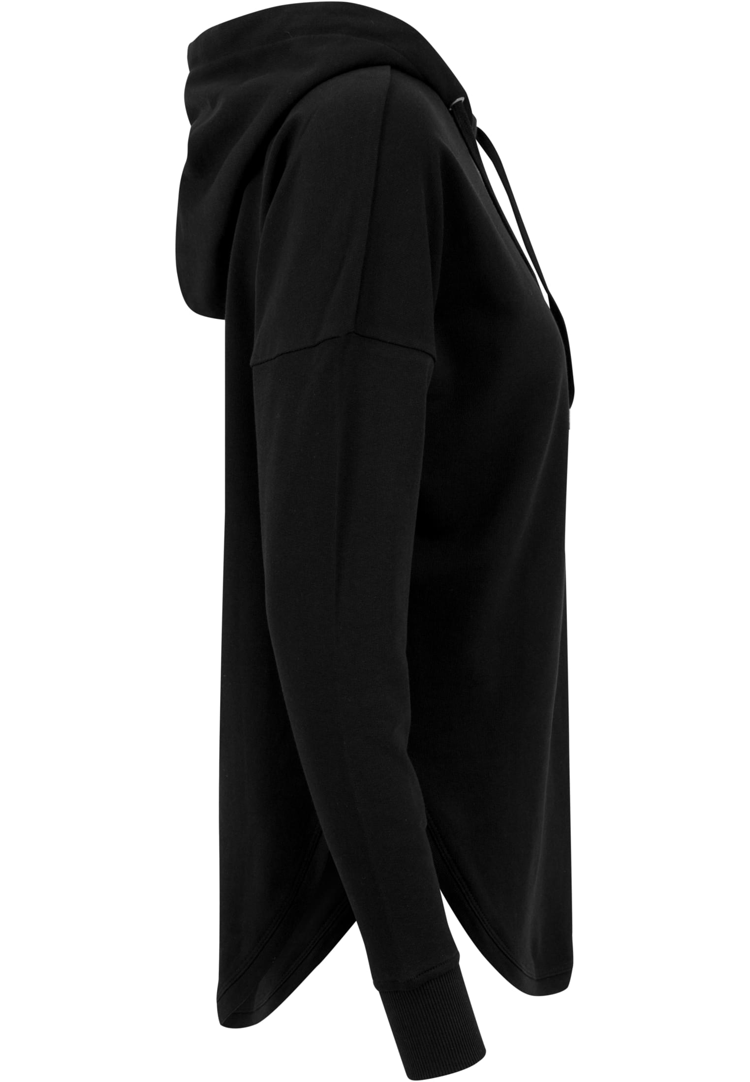 Ladies Oversized Hoody black | black