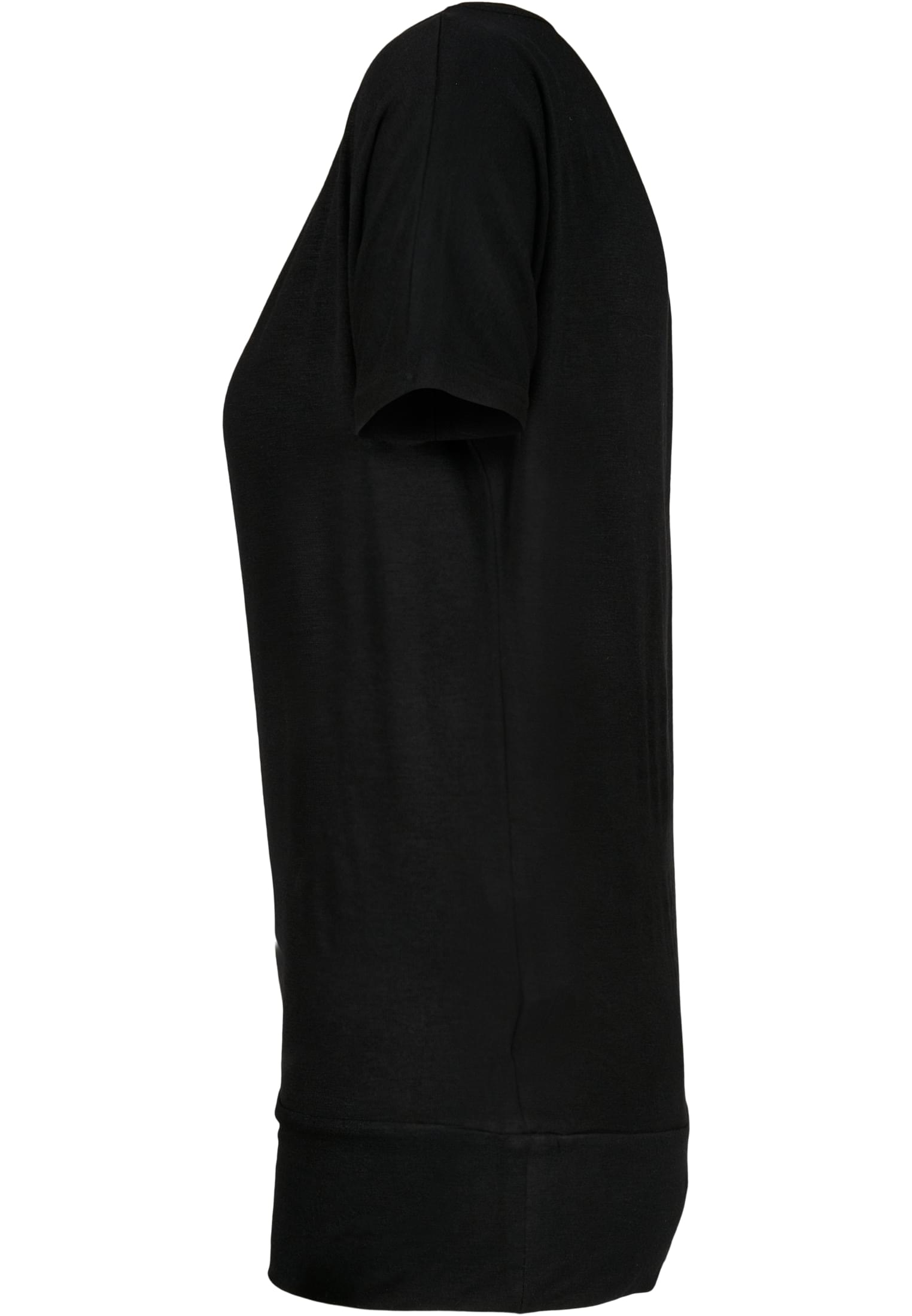 Ladies Viscose Tee black | black