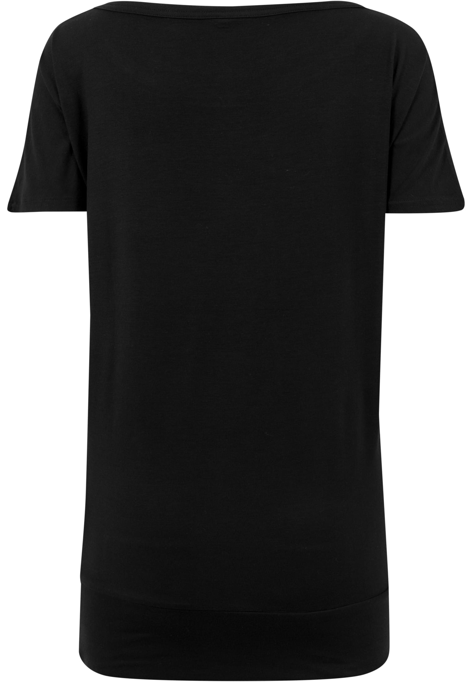 Ladies Viscose Tee black | black