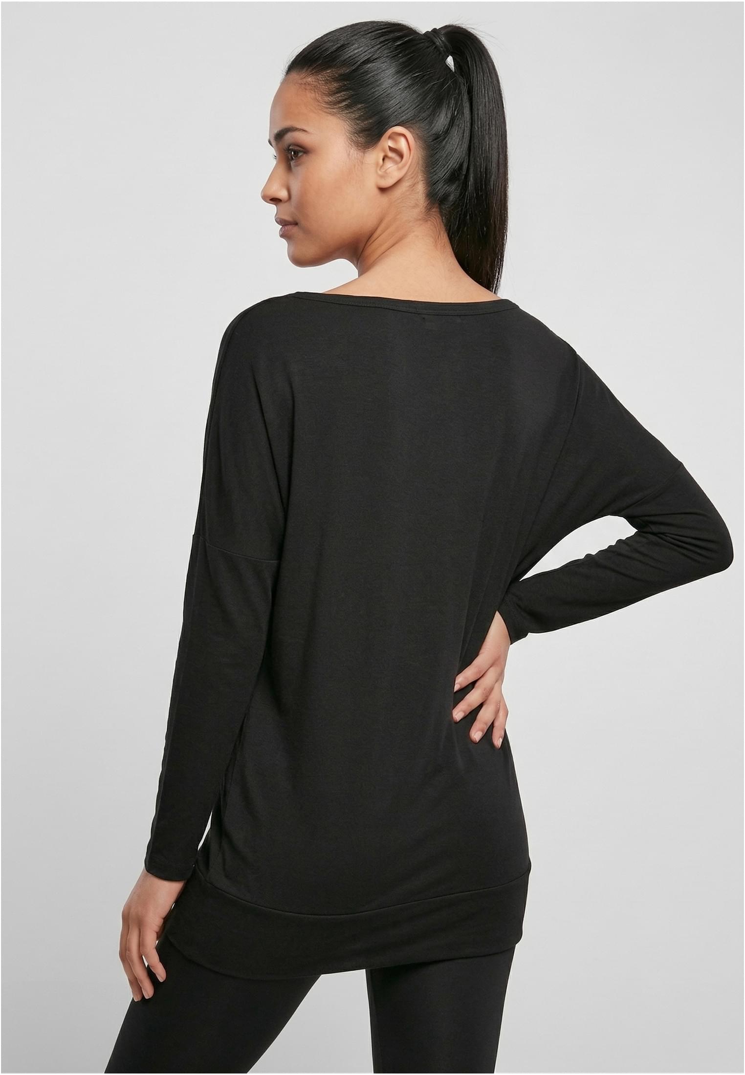 Ladies Viscose Longsleeve black | black