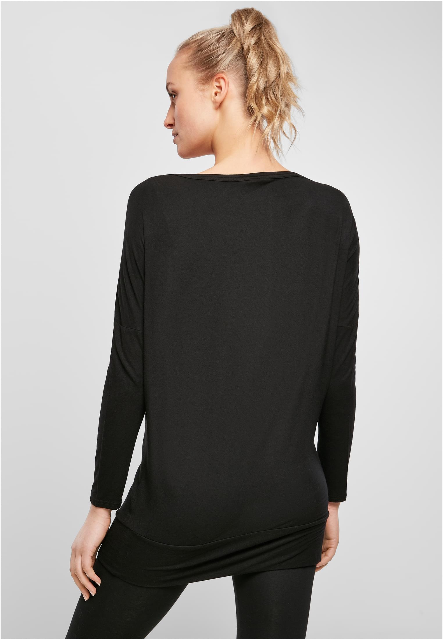 Ladies Viscose Longsleeve black | black