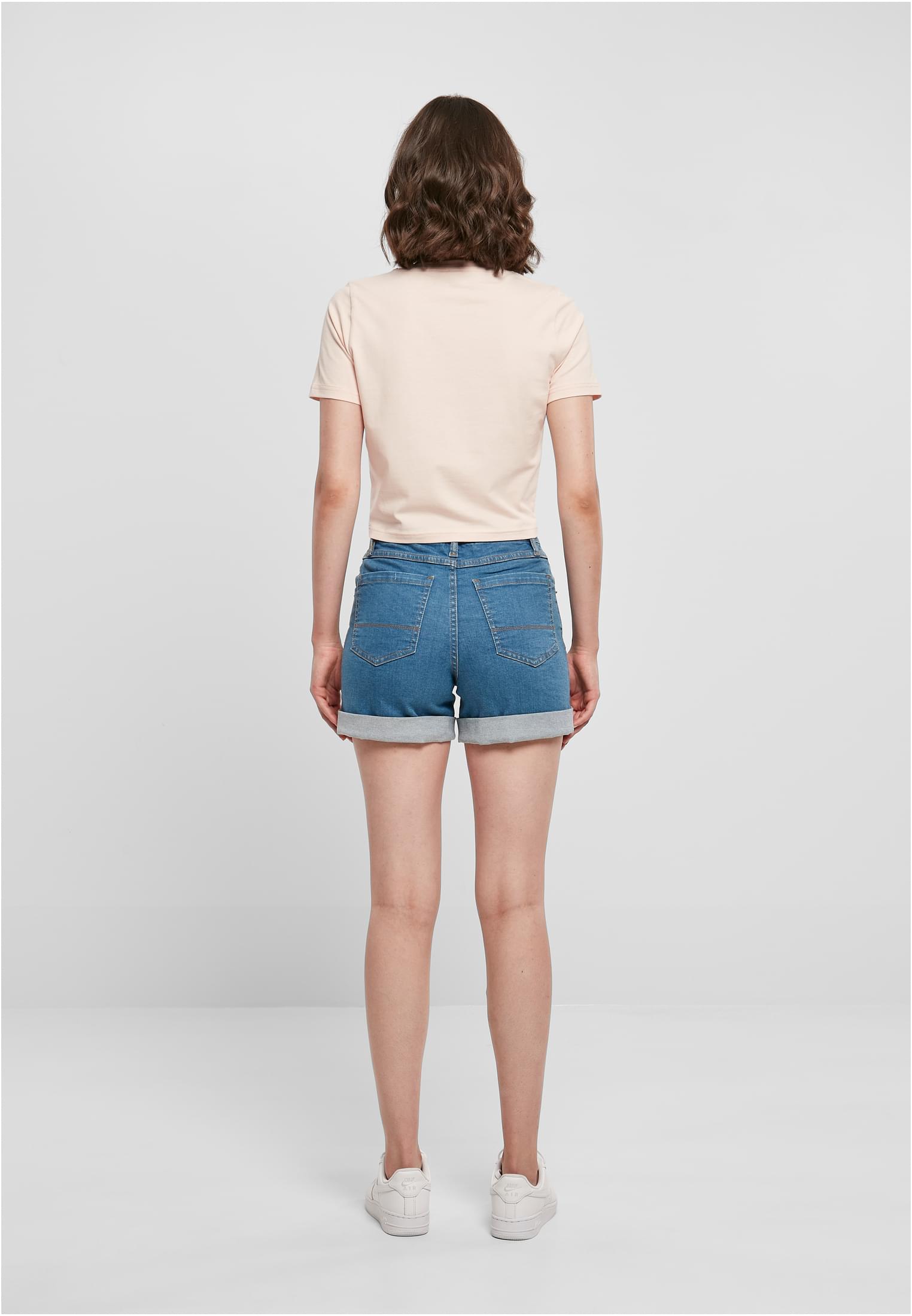Ladies Cropped Tee pink | pink