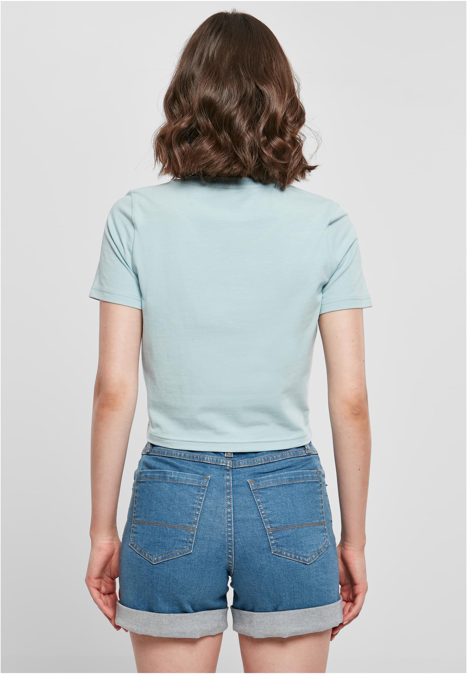 Ladies Cropped Tee oceanblue | oceanblue