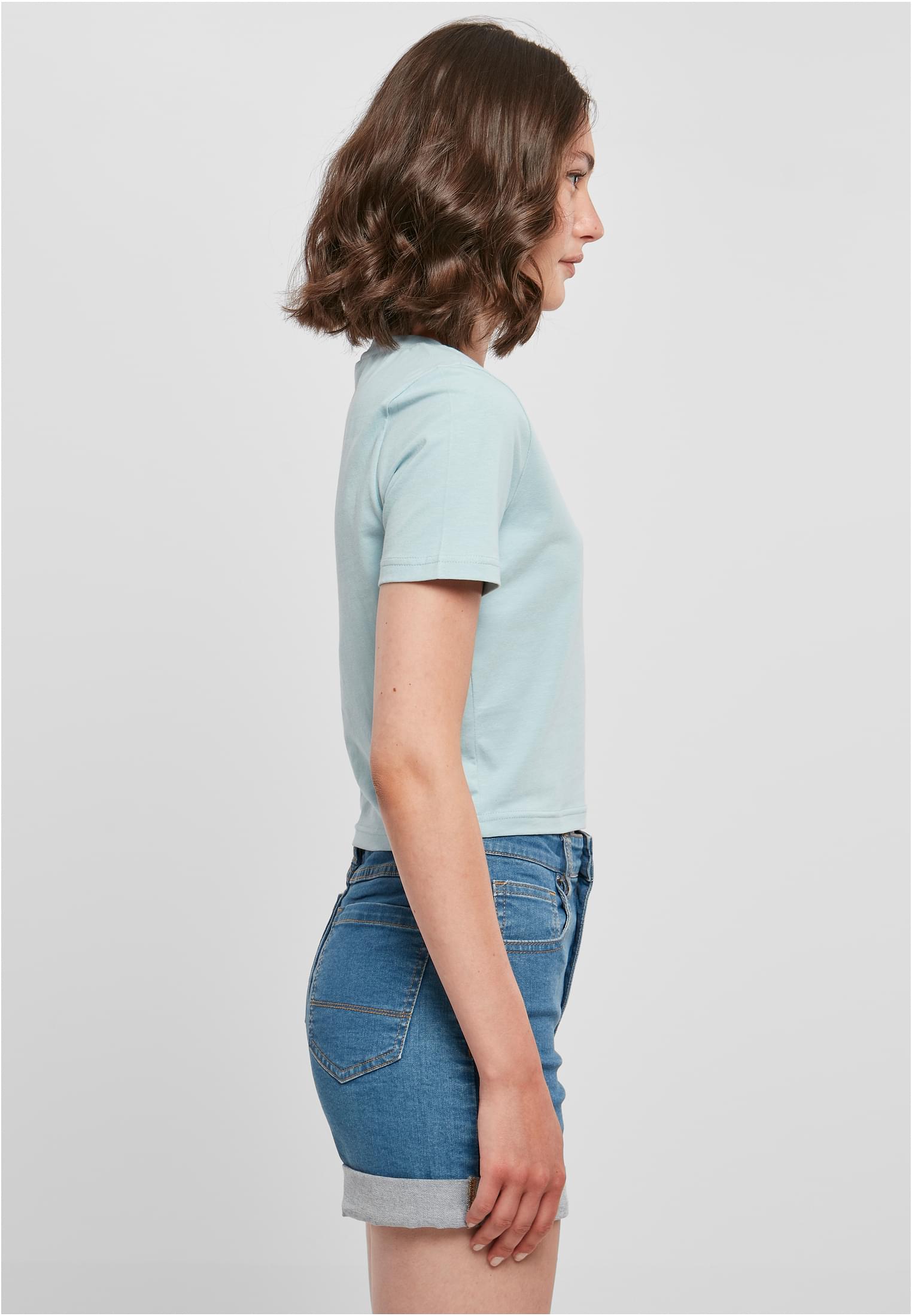 Ladies Cropped Tee oceanblue | oceanblue