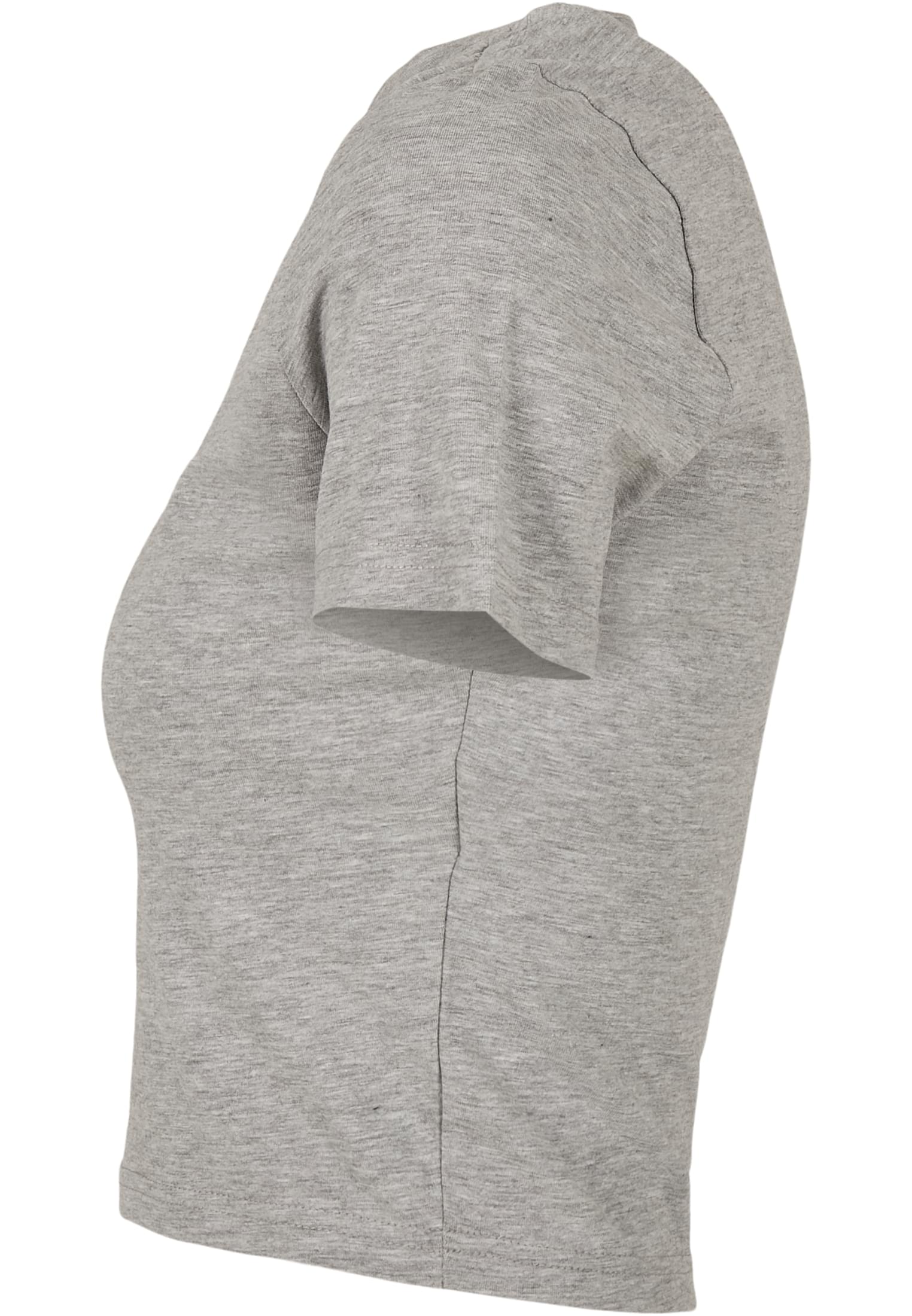 Ladies Cropped Tee grey | grey
