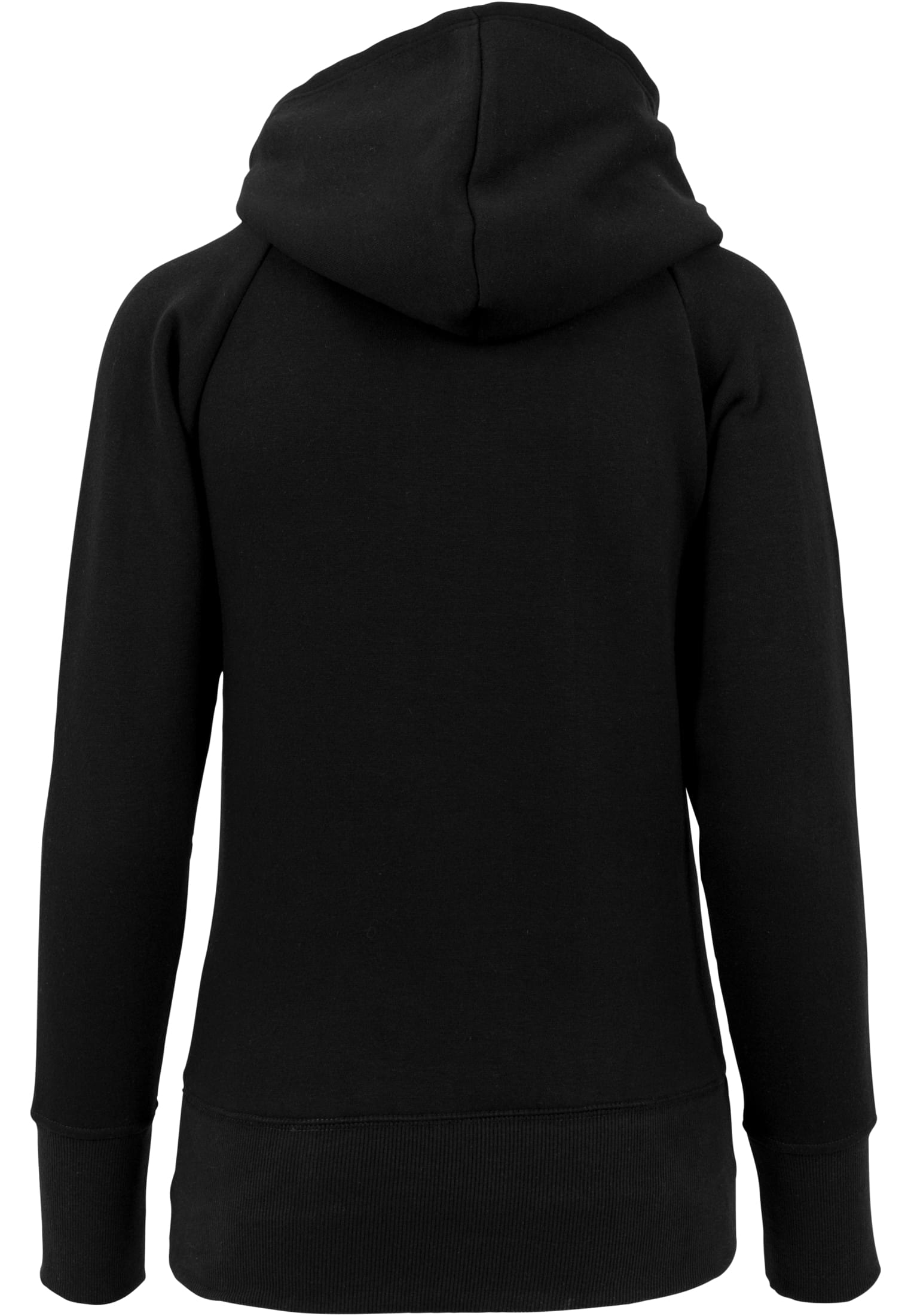 Ladies Cuff Pockets Hoody black | black