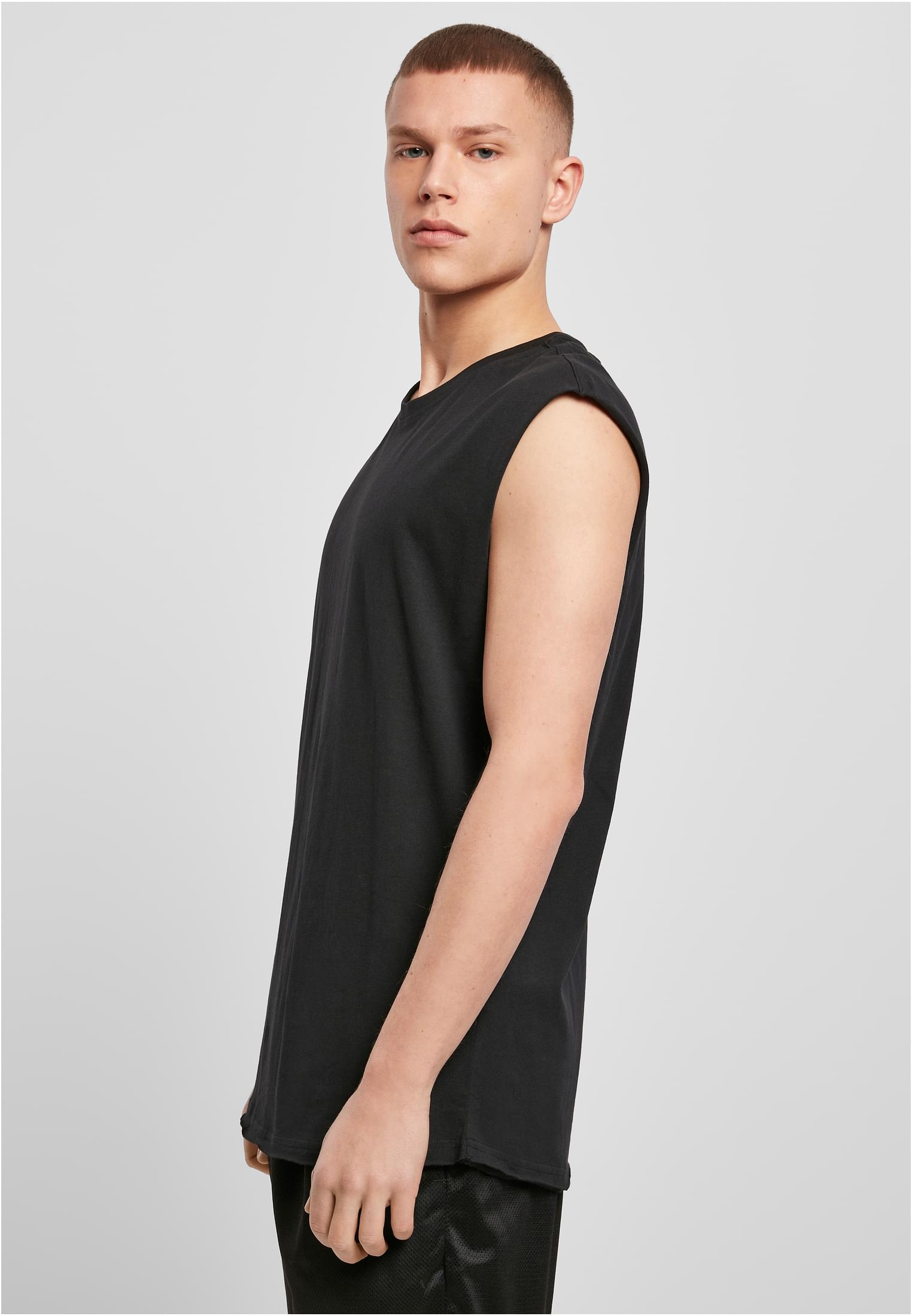 Sleeveless Tee black | black