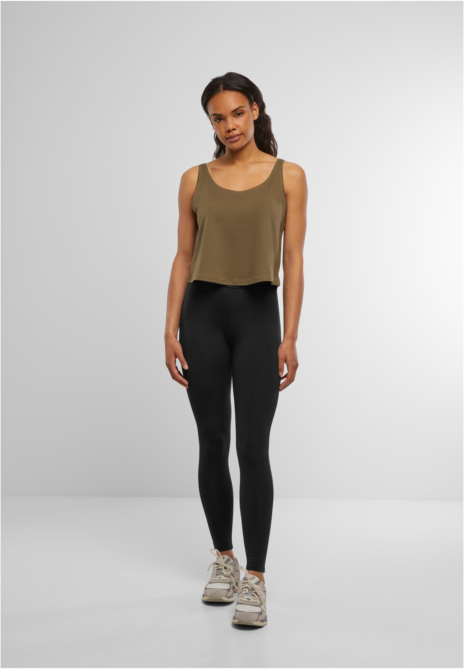Ladies Oversized Tanktop olive | olive