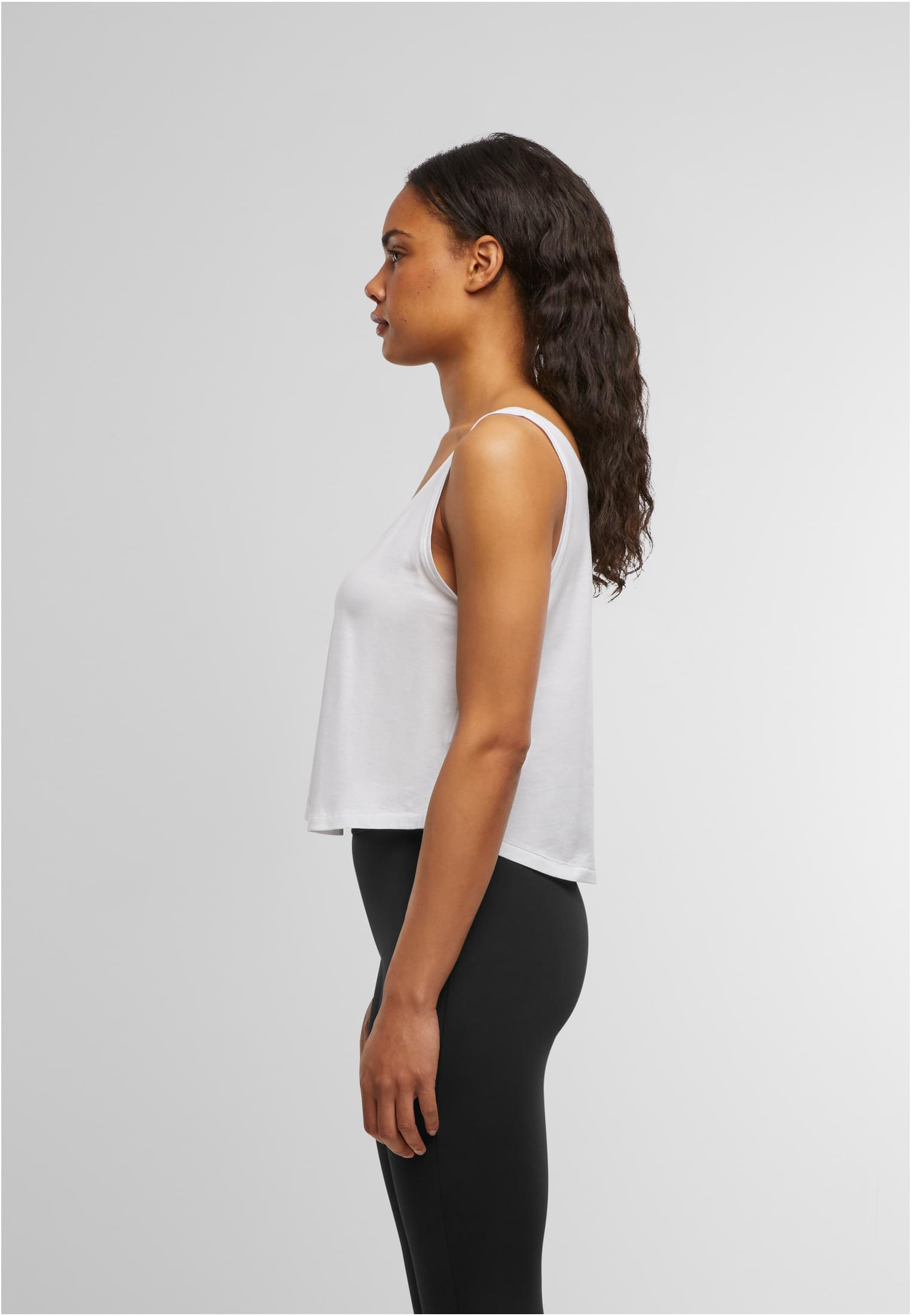 Ladies Oversized Tanktop white | white