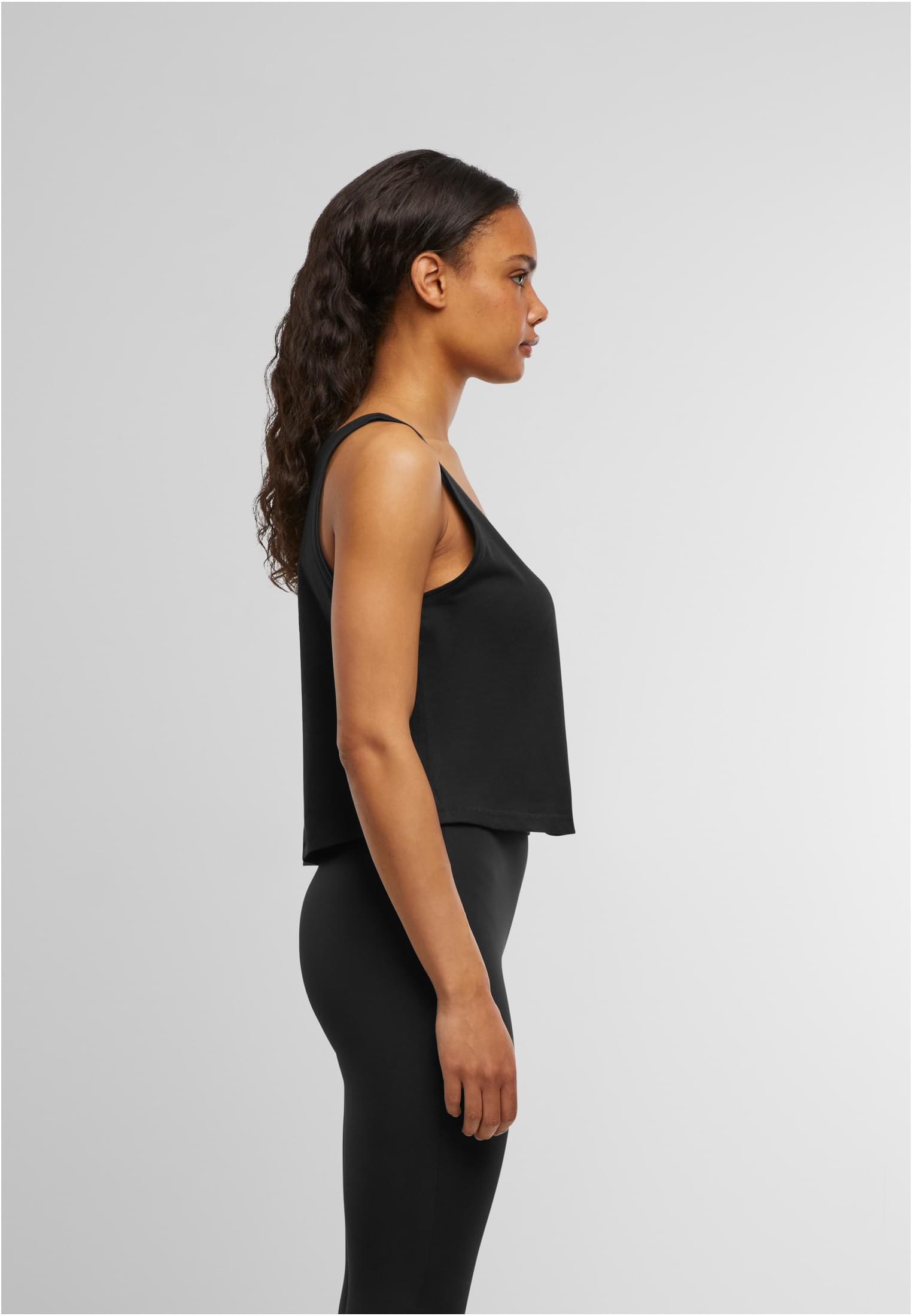 Ladies Oversized Tanktop black | black