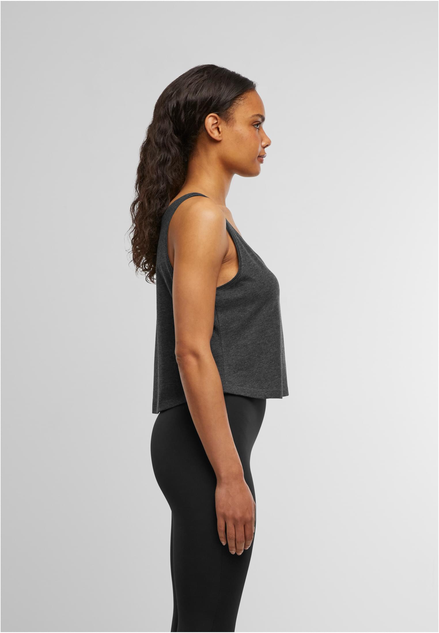 Ladies Oversized Tanktop charcoal | charcoal