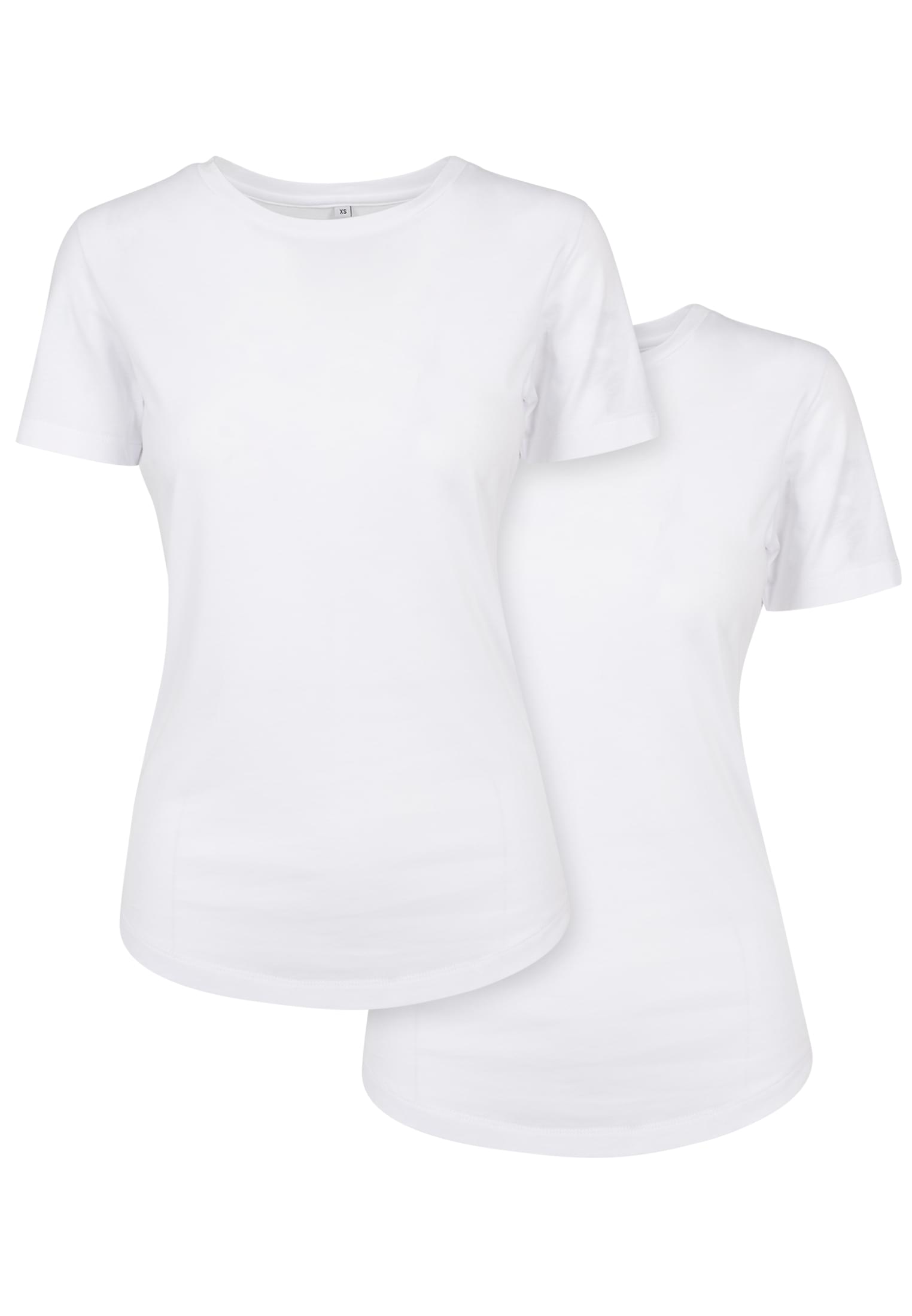 Ladies Fit Tee 2-Pack white/white | white/white