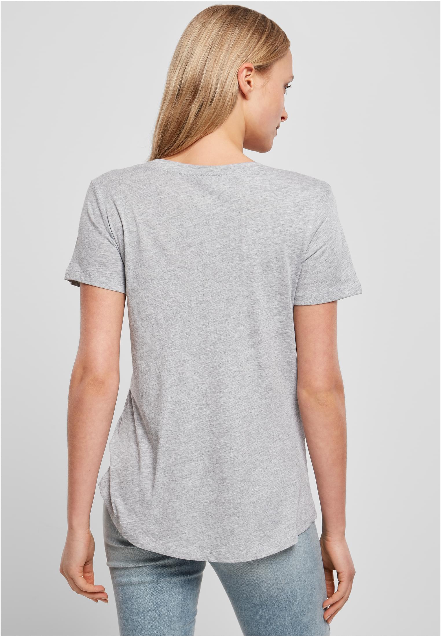 Ladies Fit Tee heather grey | heather grey