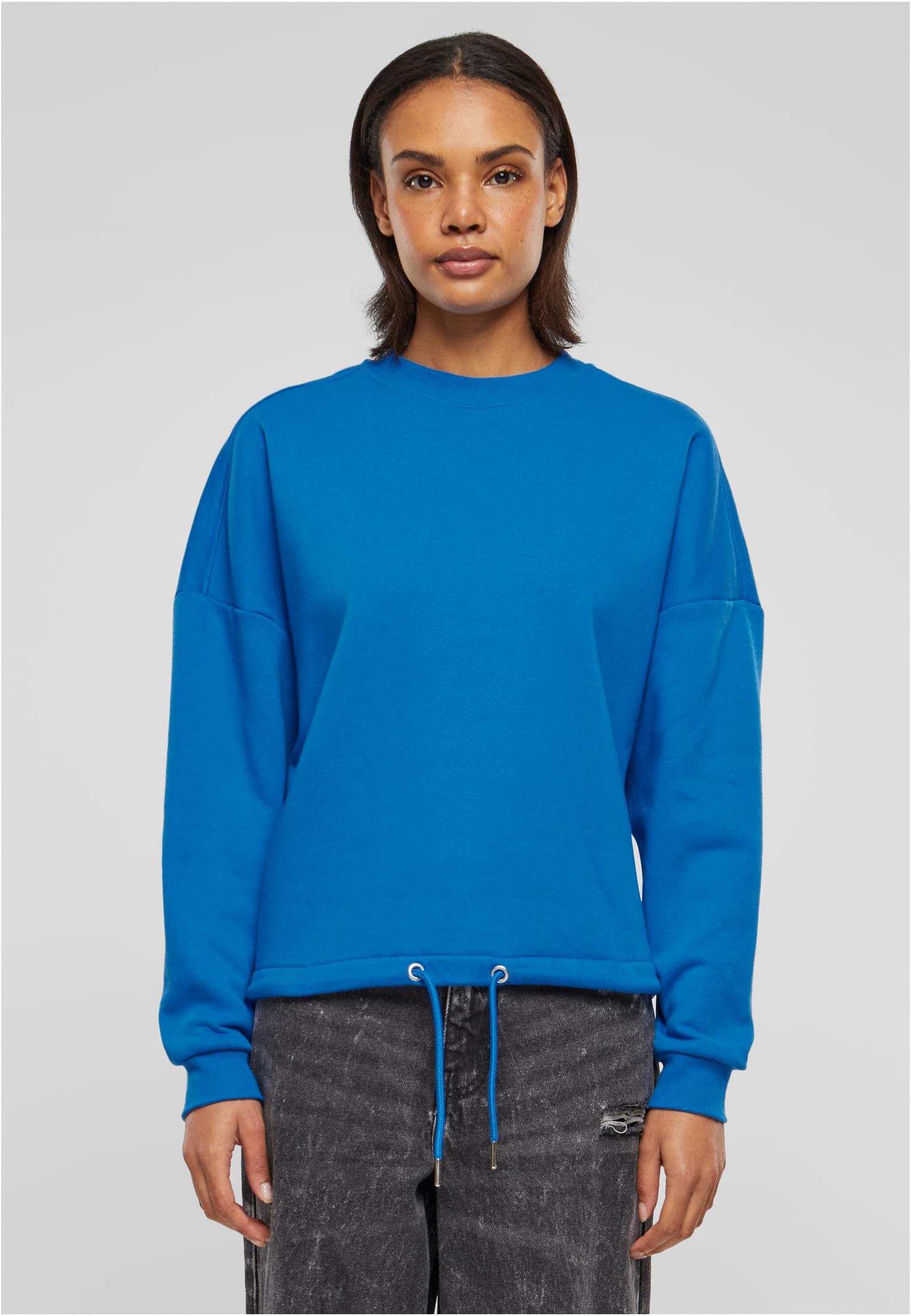 Ladies Oversize Crewneck cobalt blue | cobalt blue