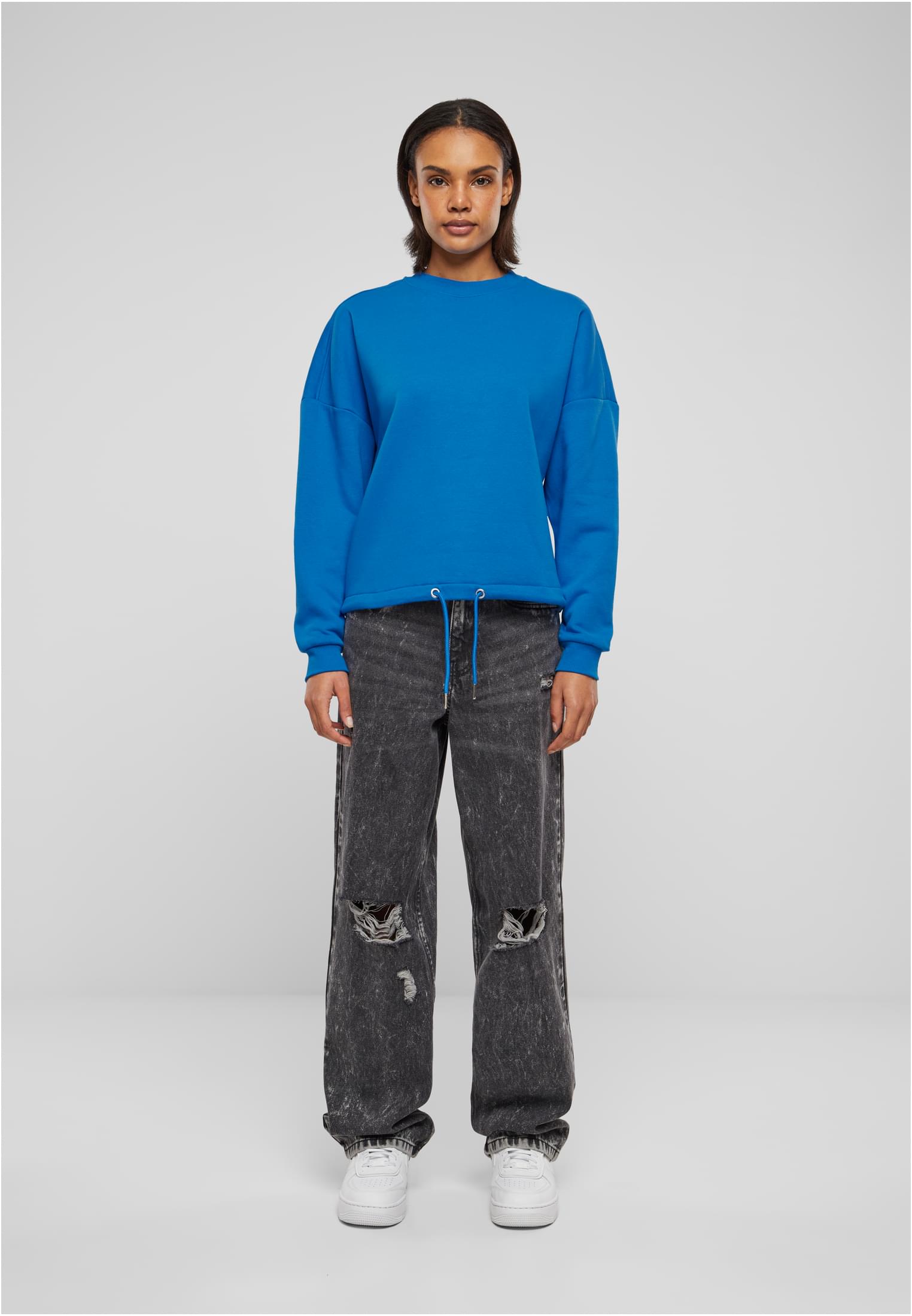 Ladies Oversize Crewneck cobalt blue | cobalt blue