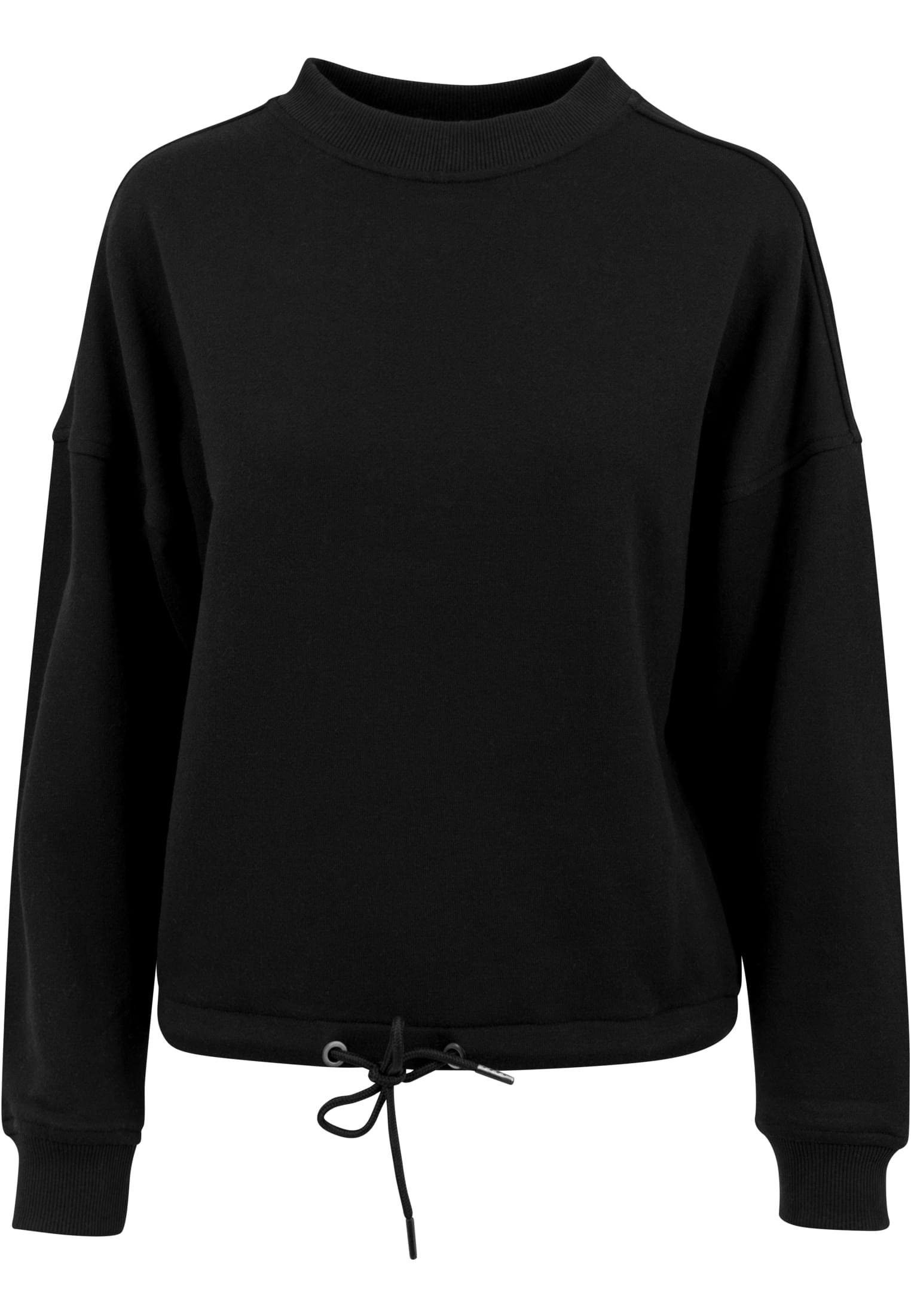 Ladies Oversize Crewneck black | black
