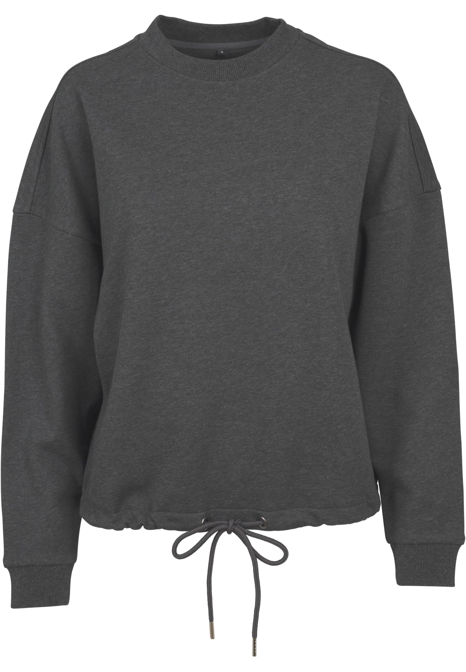 Ladies Oversize Crewneck charcoal | charcoal