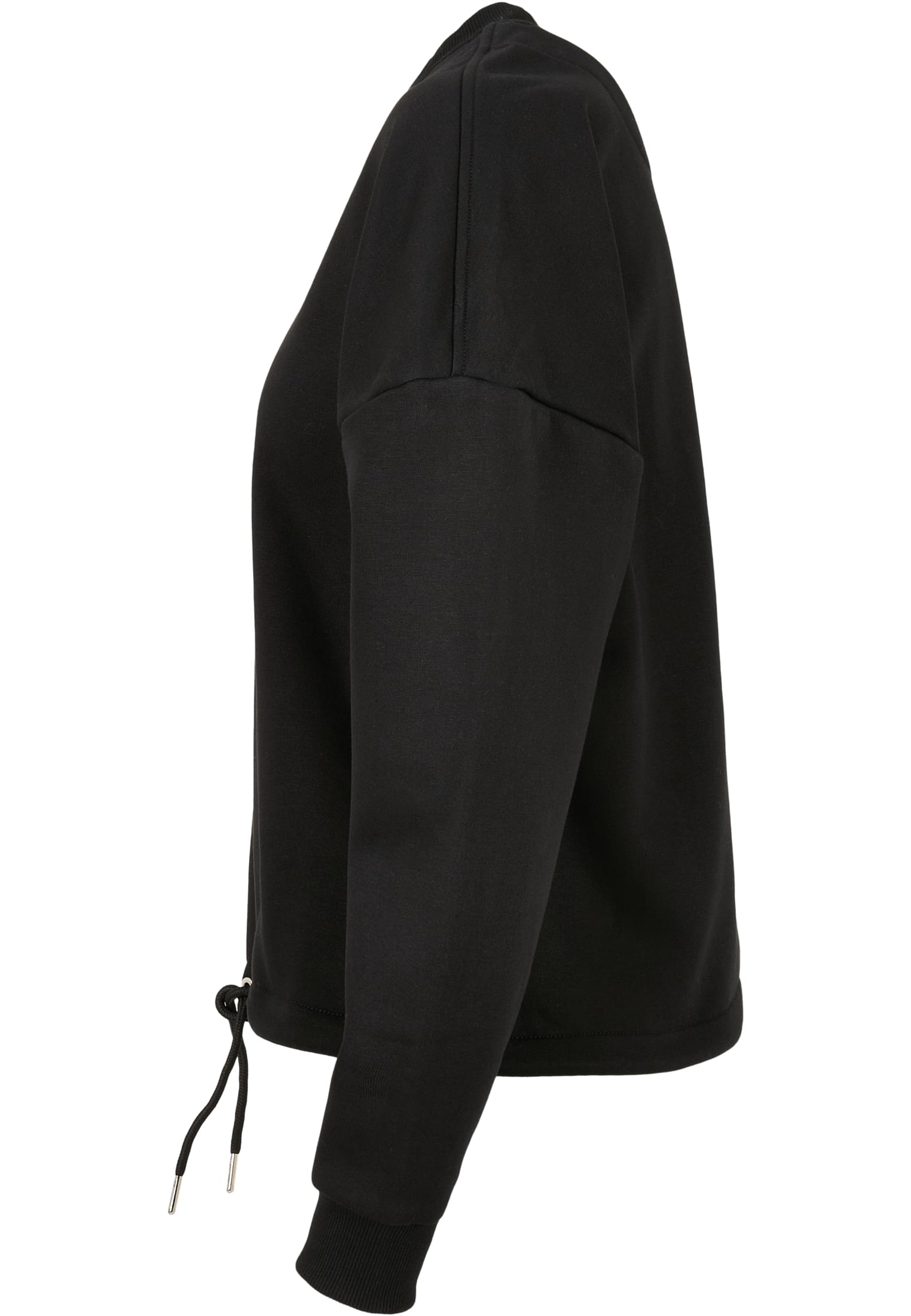 Ladies Oversize Crewneck black | black