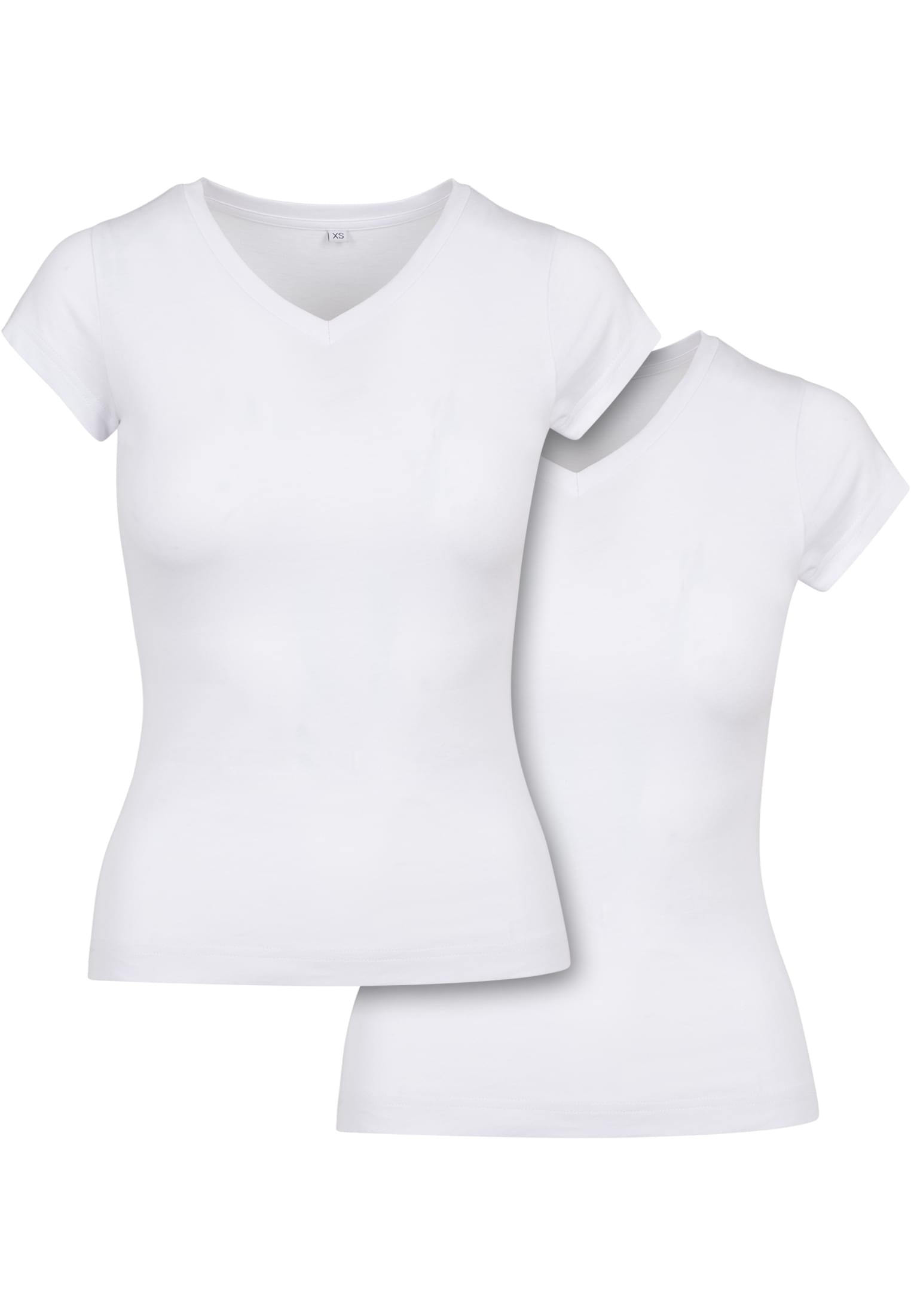 Ladies Basic Tee 2-Pack white/white | white/white