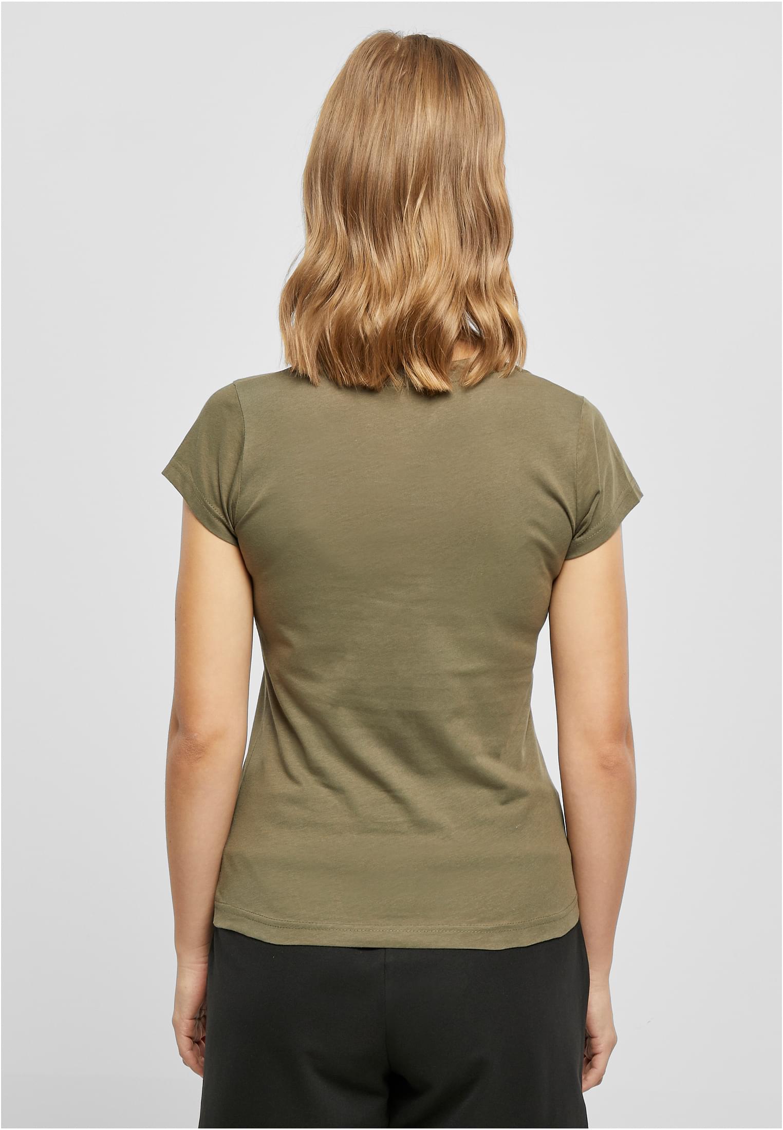 Ladies Basic Tee olive | olive