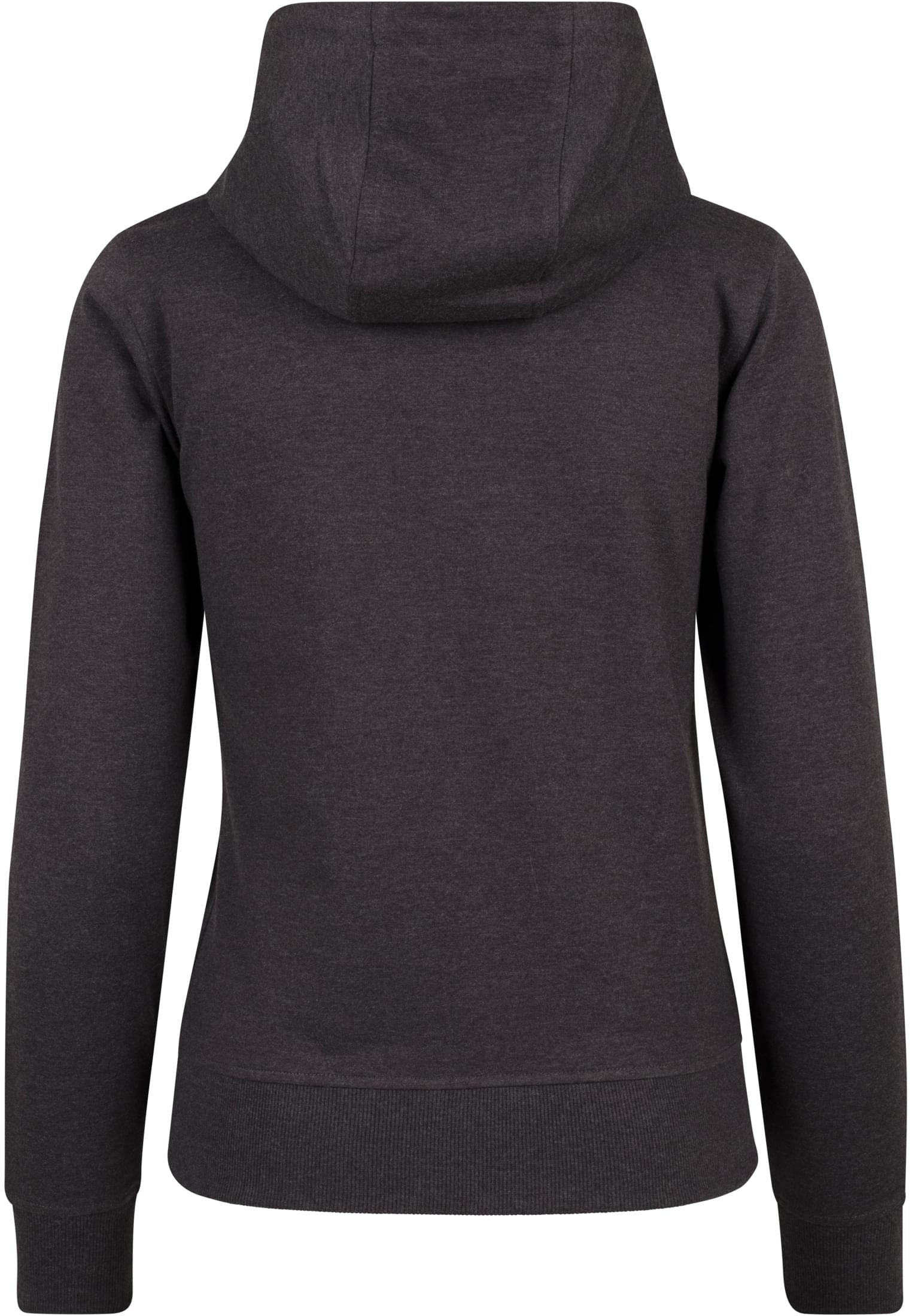 Ladies Terry Zip Hoody charcoal | charcoal