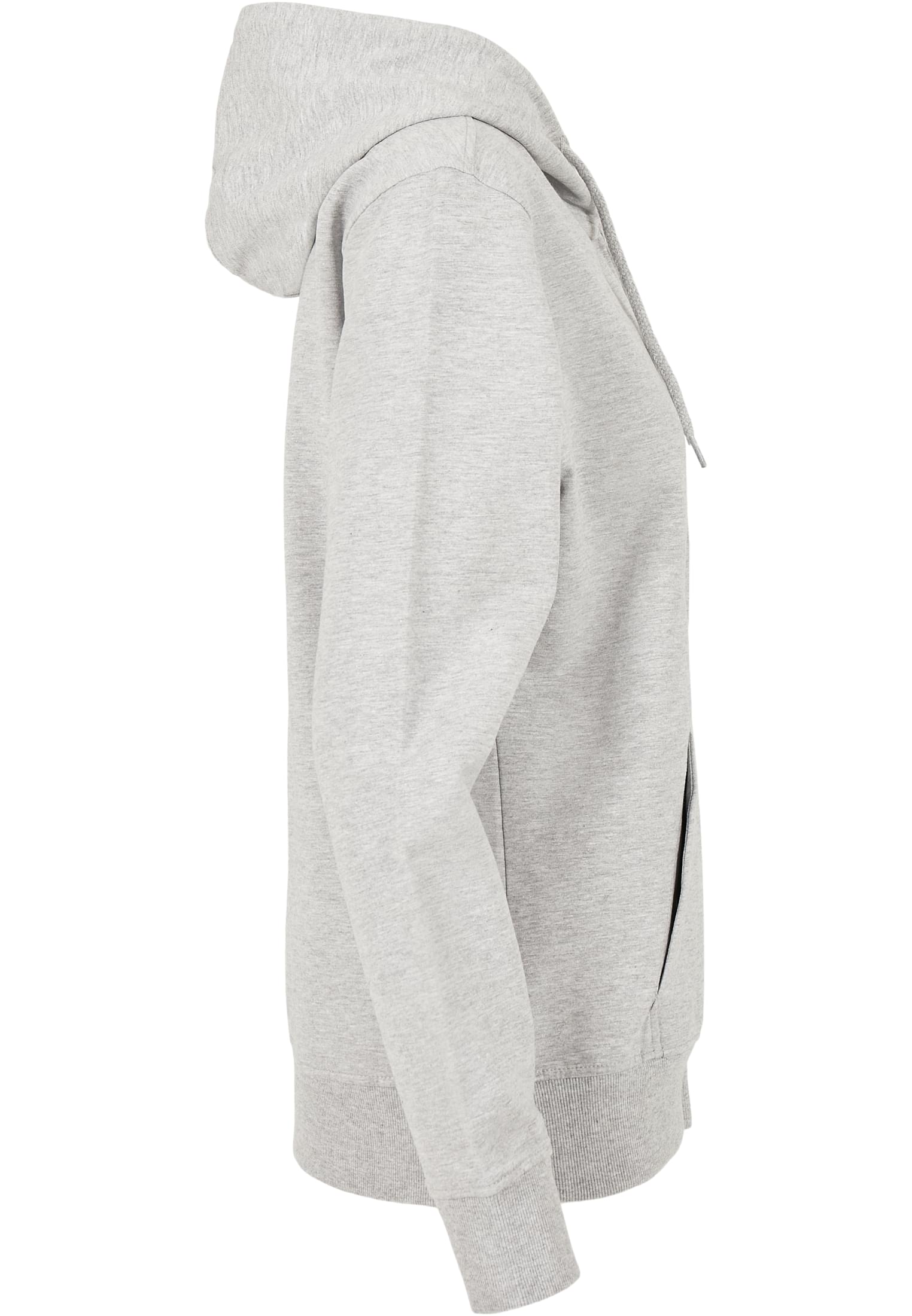 Ladies Terry Zip Hoody heather grey | heather grey