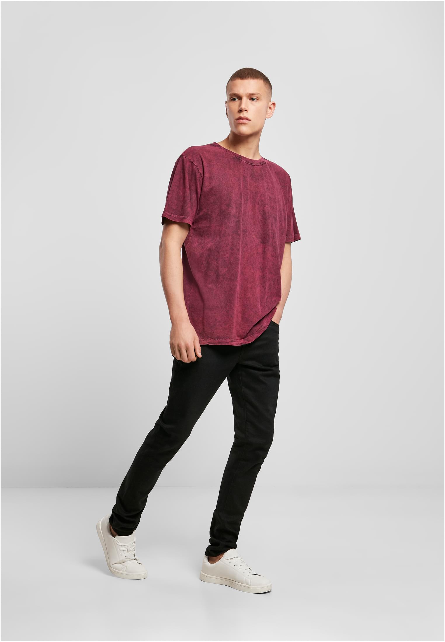 Acid Washed Tee berry black | berry black