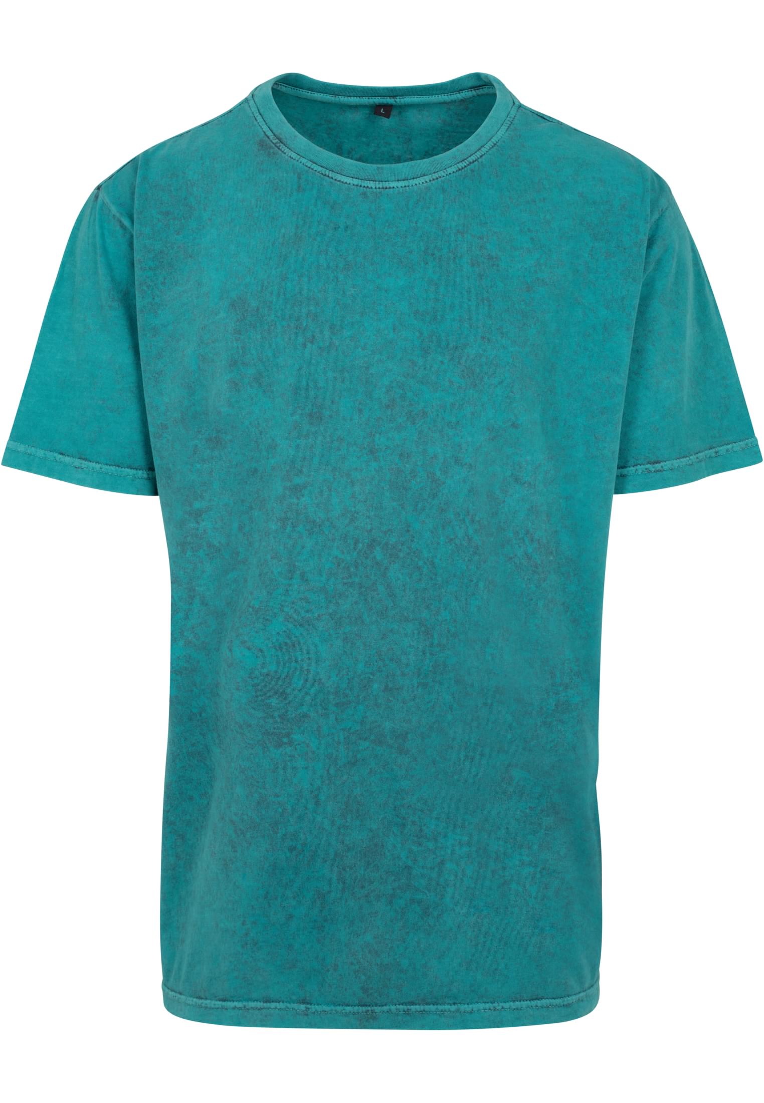 Acid Washed Tee teal black | teal black