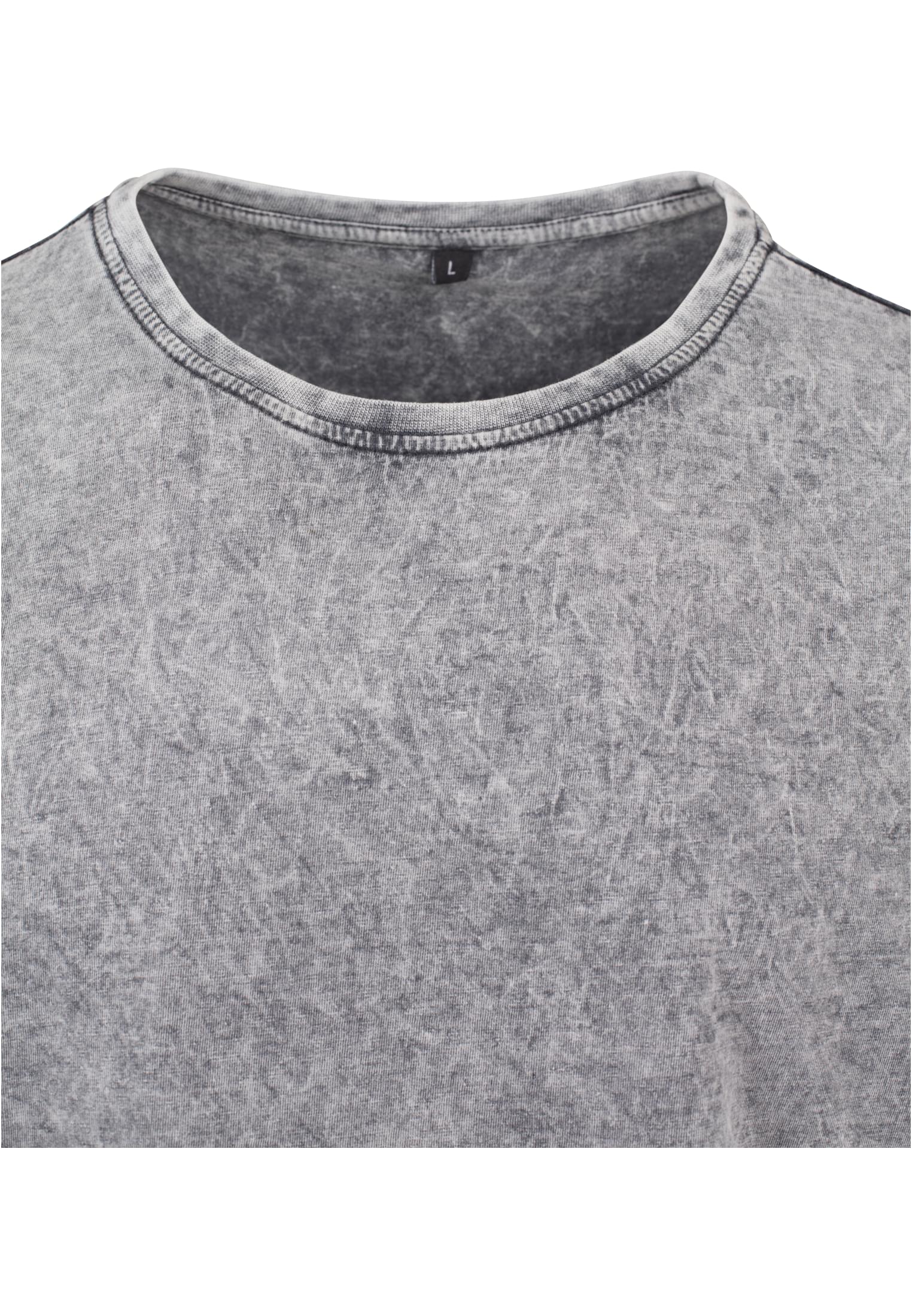 Acid Washed Tee grey black | grey black