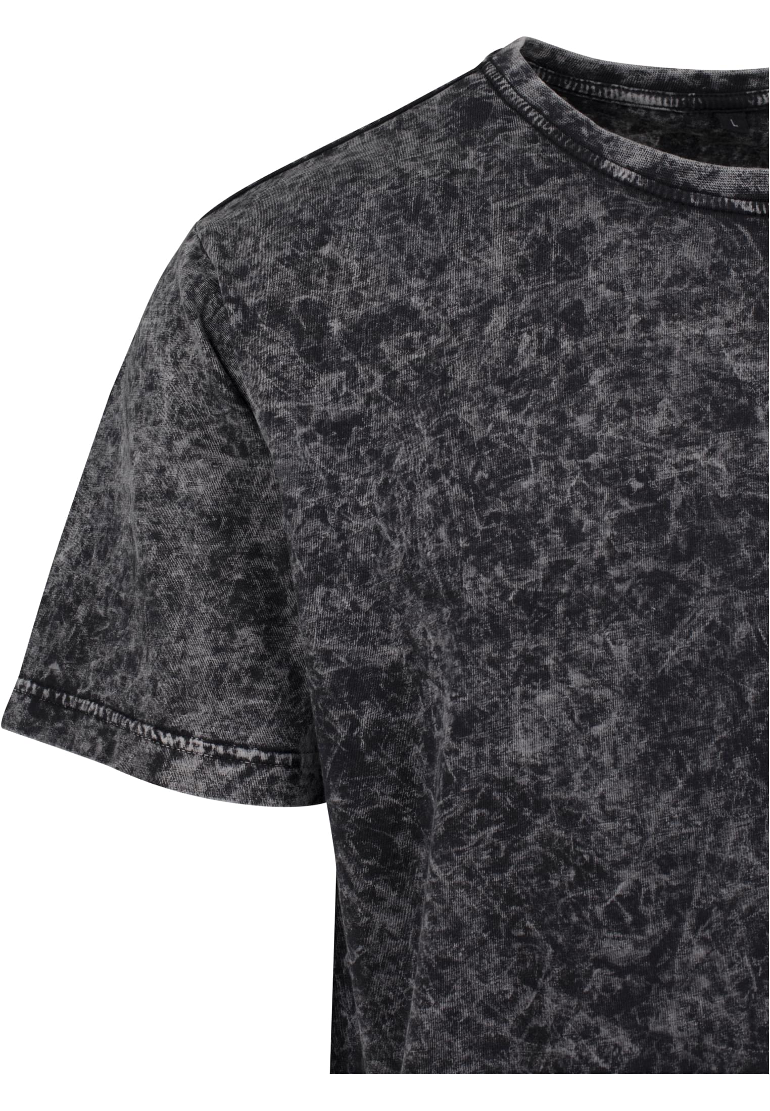 Acid Washed Tee darkgrey white | darkgrey white
