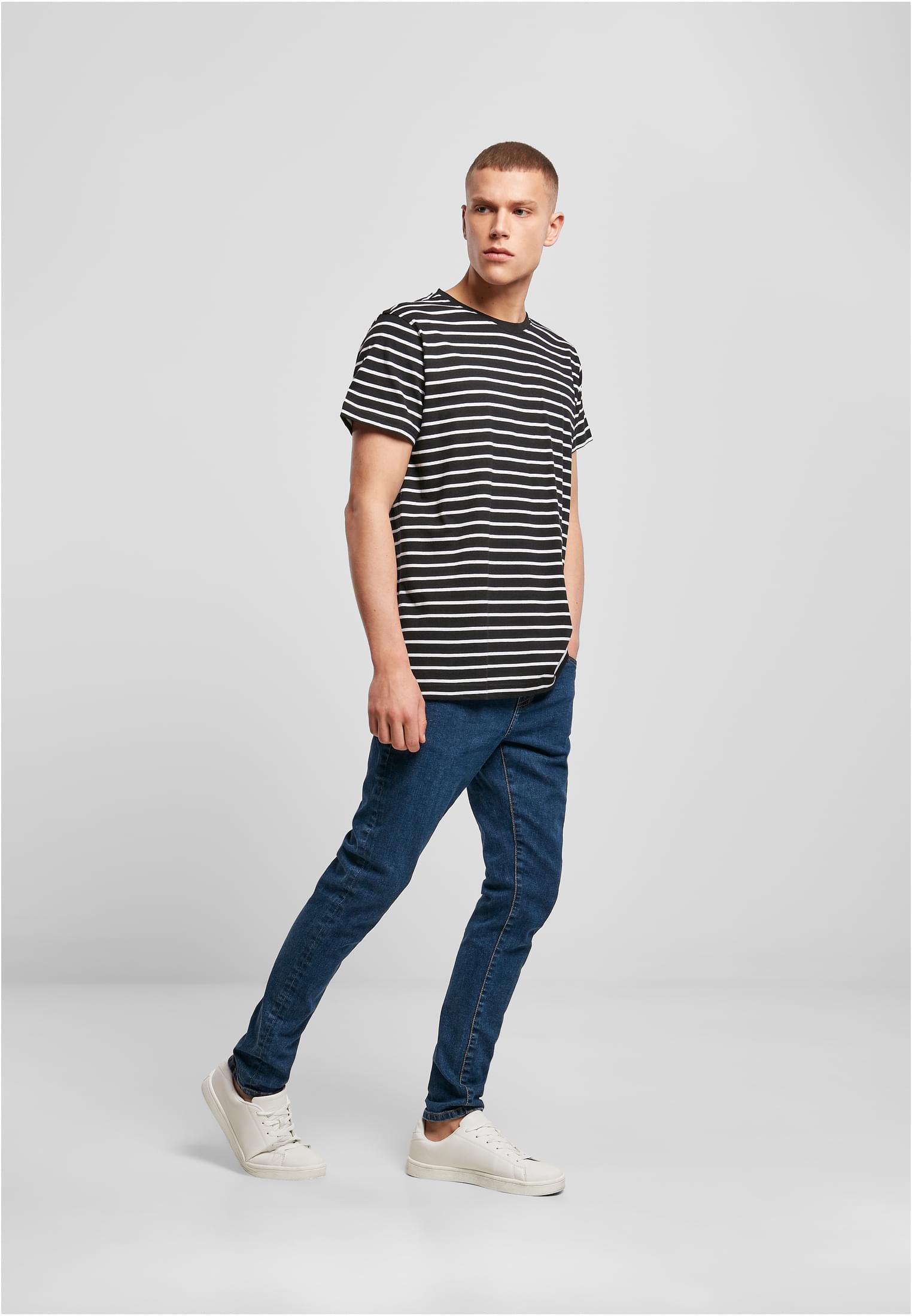 Stripe Tee black/white | black/white