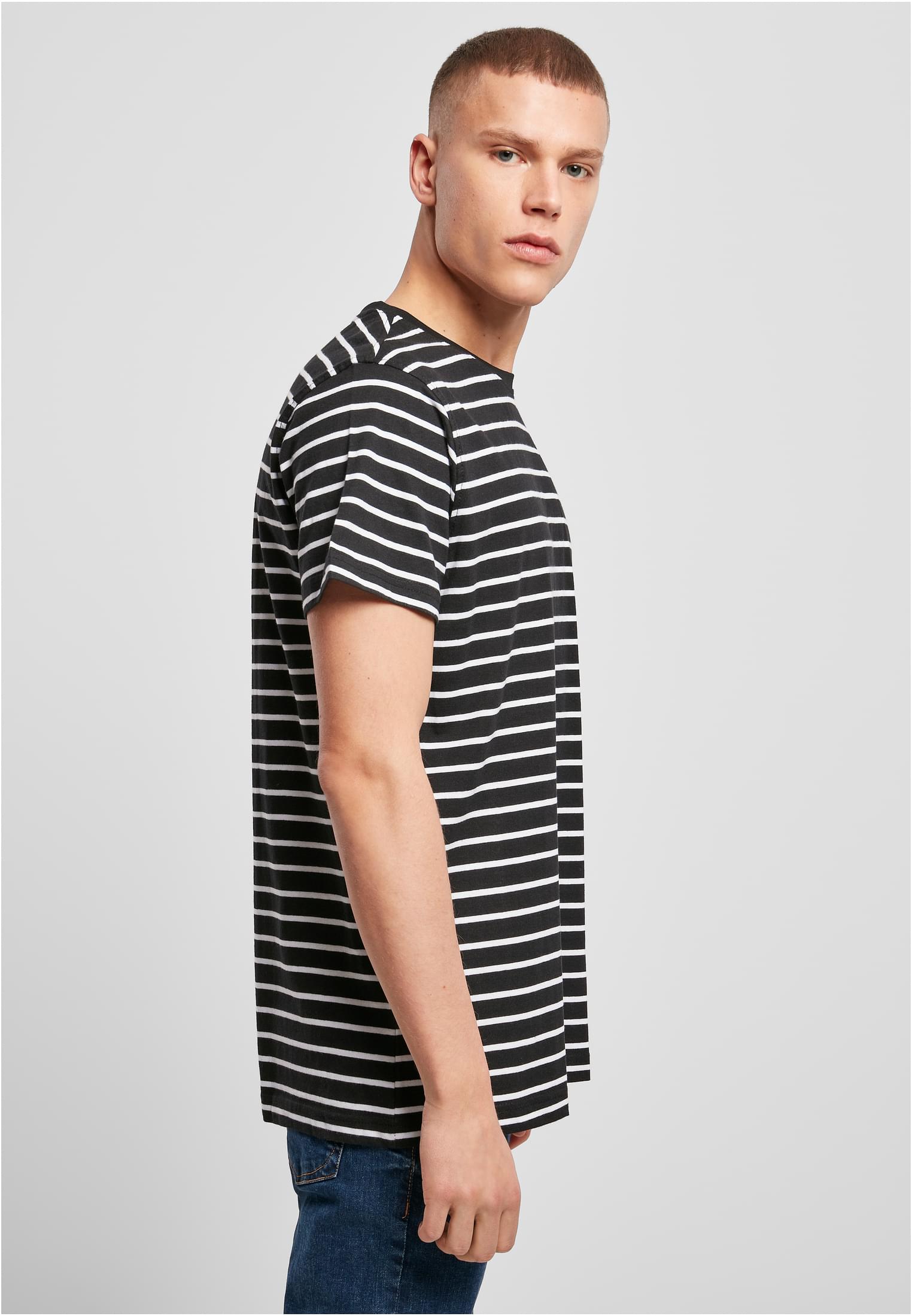 Stripe Tee black/white | black/white